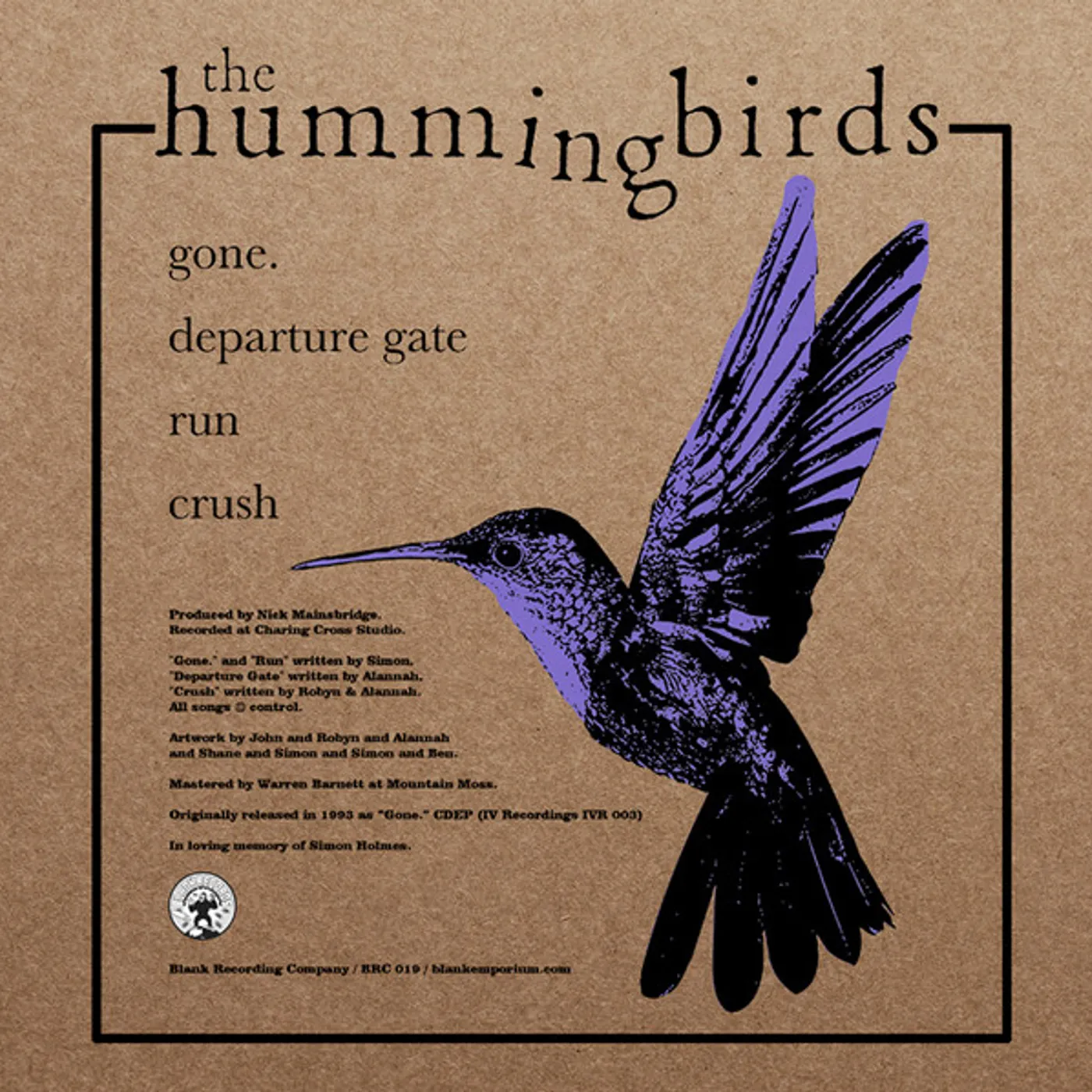HUMMINGBIRDS Vinyl Record