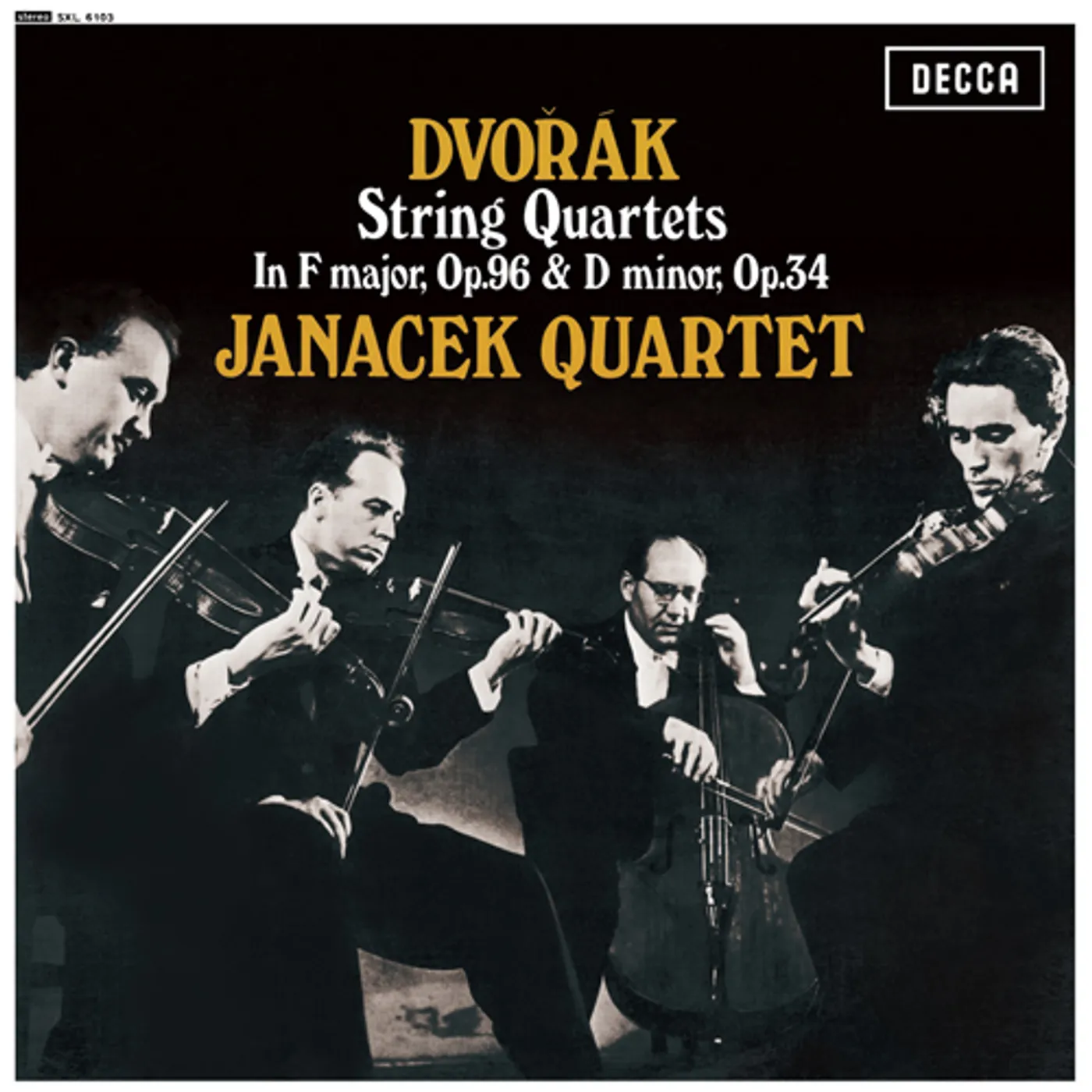 Janáček Quartet DVORAK: STRING QUARTETS Vinyl Record