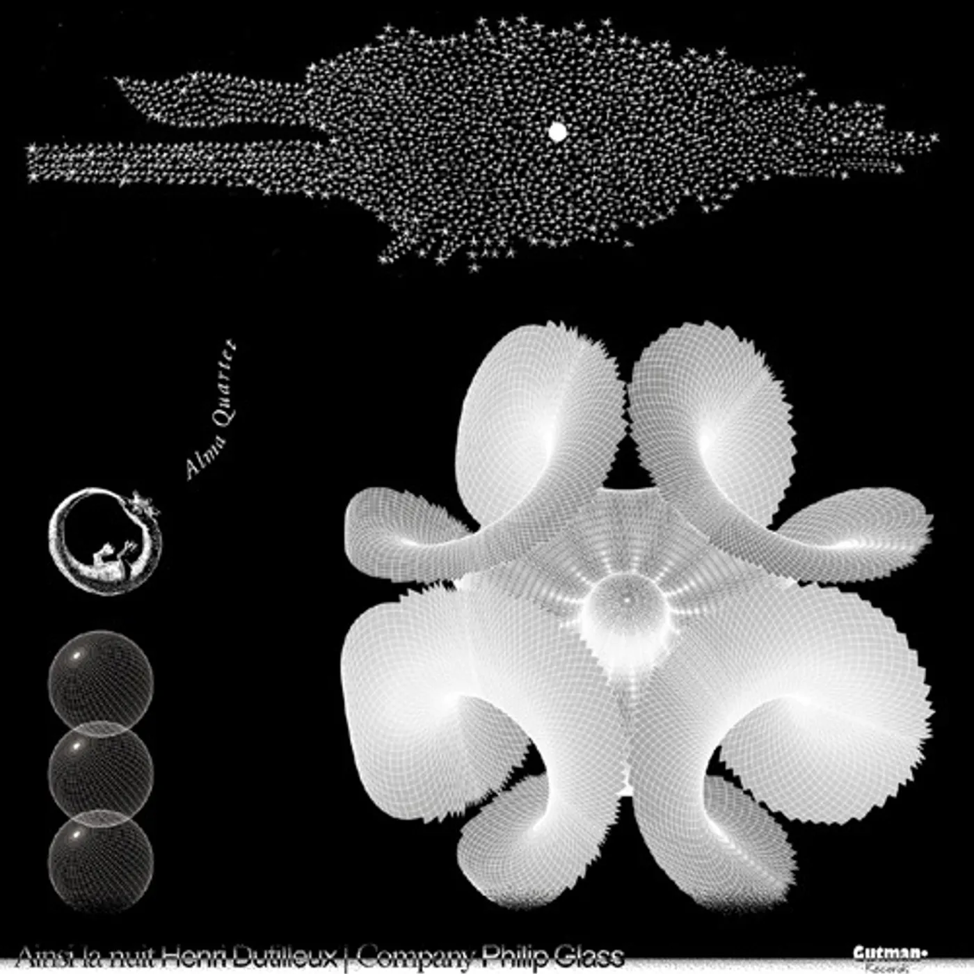 Alma Quartet DUTILLEUX & GLASS Vinyl Record