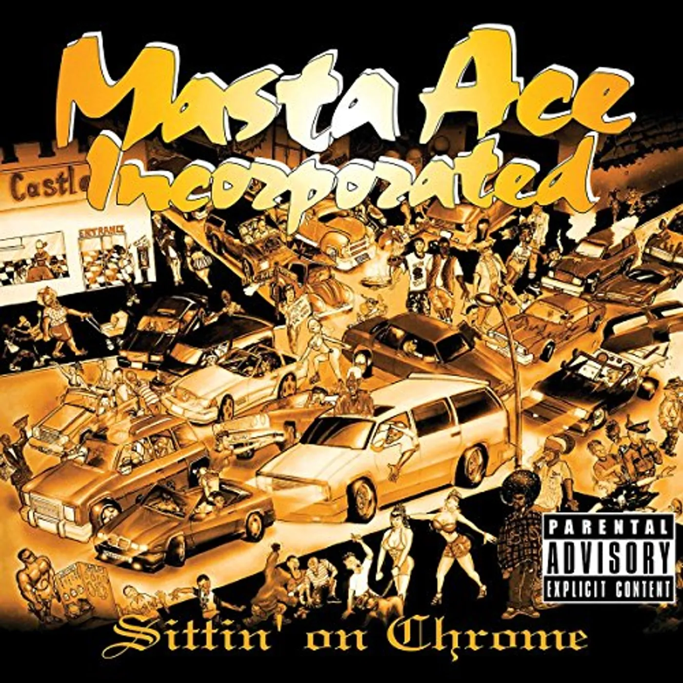 Masta Ace Incorporated SITTIN ON CHROME Vinyl Record
