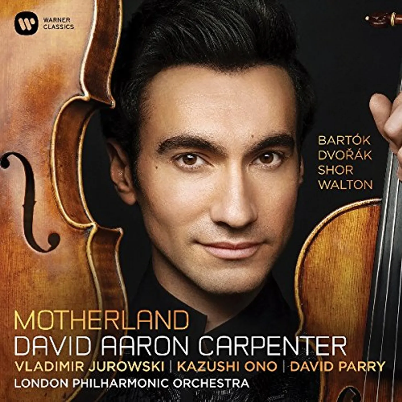 David Aaron Carpenter DVORAK BARTOK WALTON: VIOLA CONCERTO & OTHERS CD