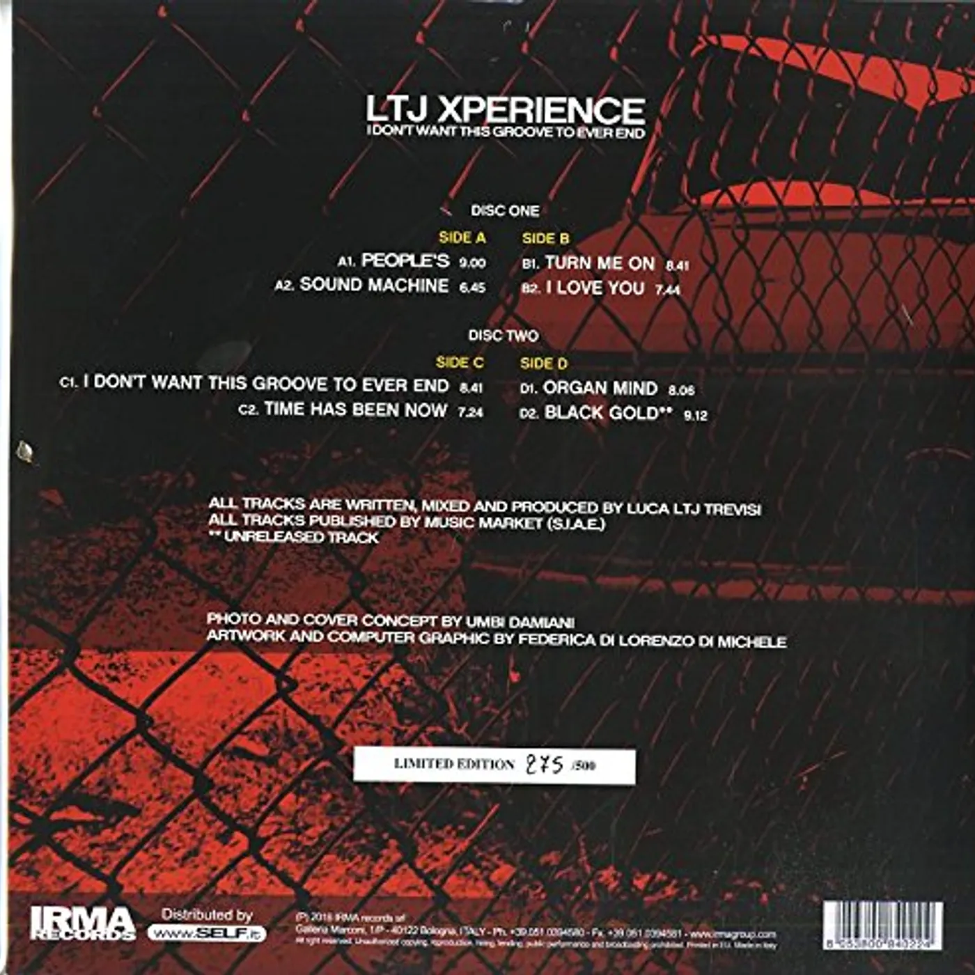 Ltj Xperience I Don't Want This Groove To Ever End Vinyl Record