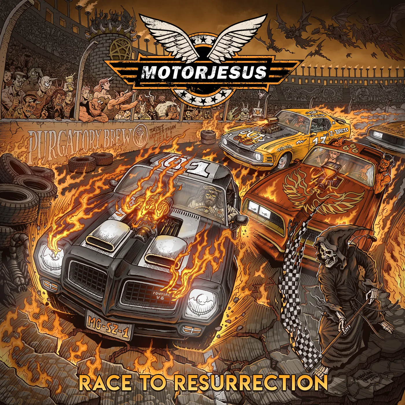 Motorjesus RACE TO RESURRECTION CD