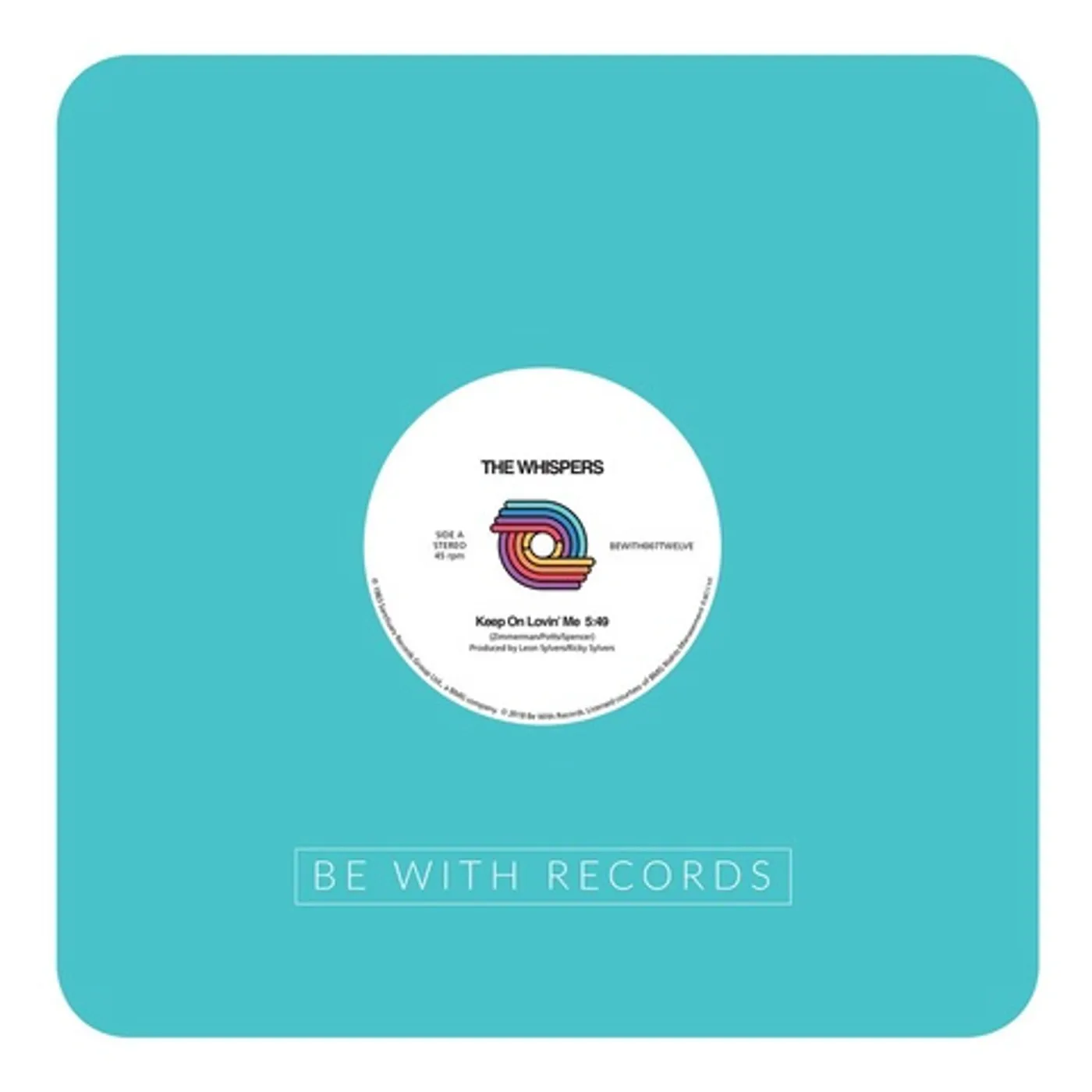 Whispers KEEP ON LOVIN' ME TURN ME OUT Vinyl Record