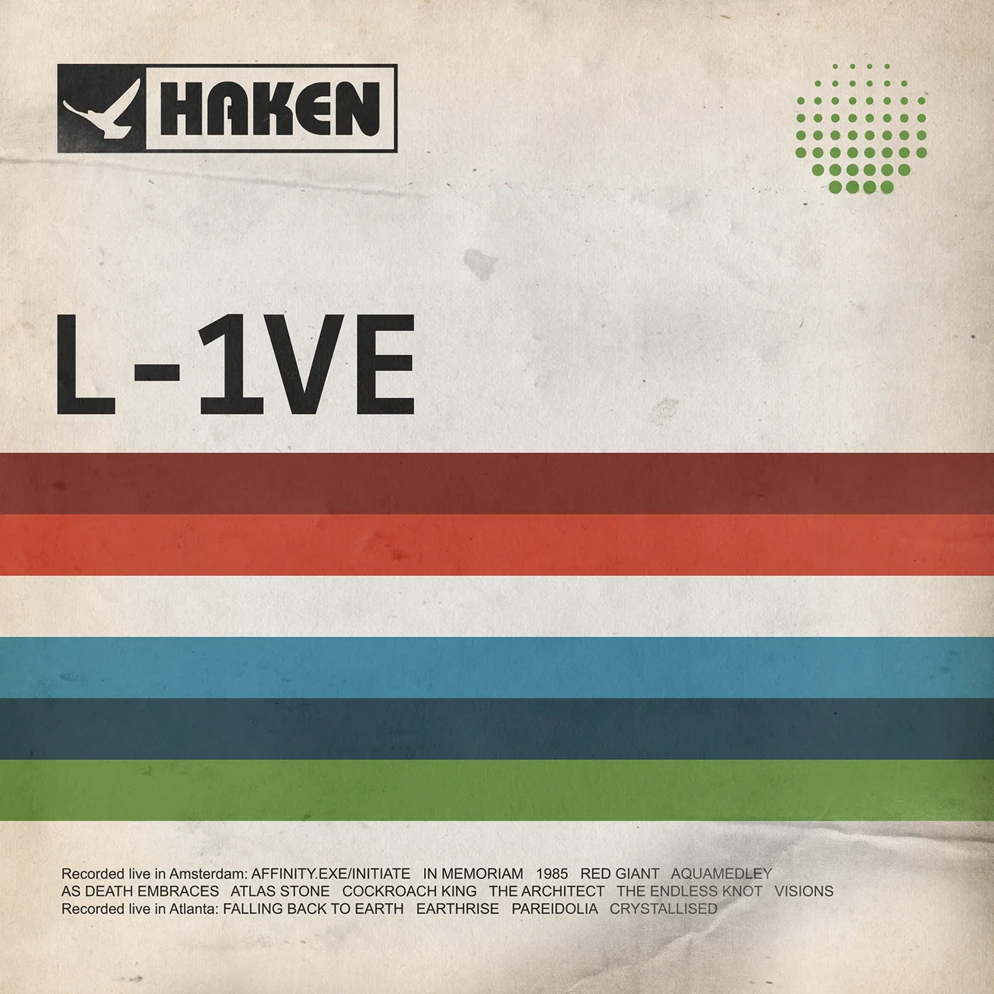 Haken L-1VE (2 CD/ 2 DVD) CD