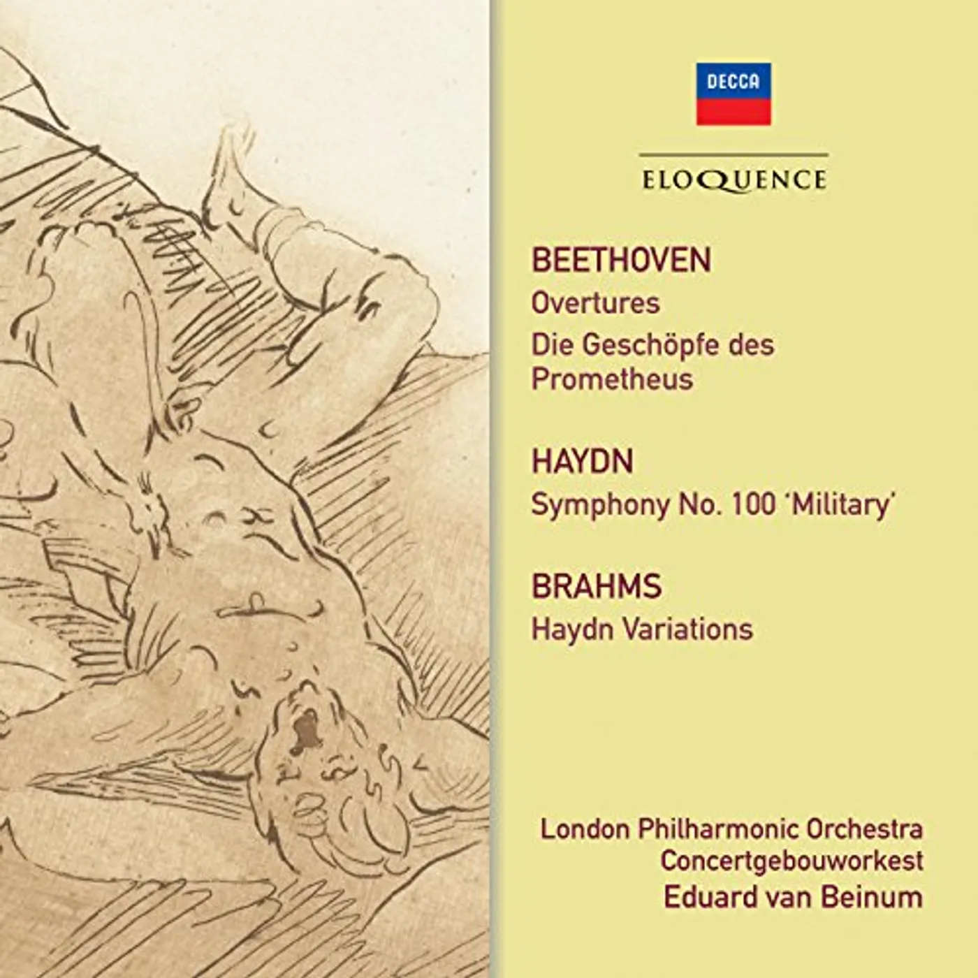 Eduard van Beinum BEETHOVEN HAYDN BRAHMS: ORCHESTRAL WORKS CD