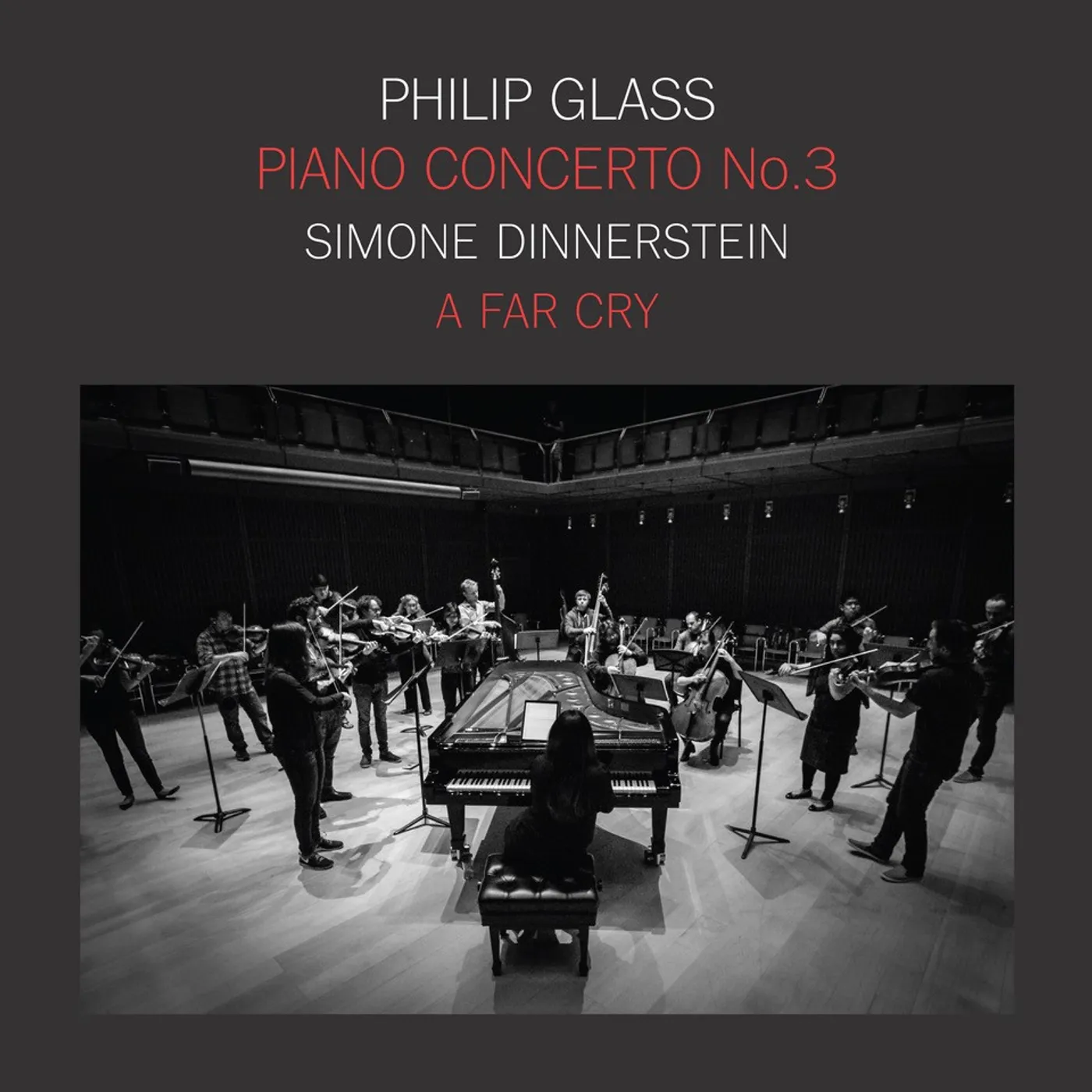 Simone Dinnerstein PHILIP GLASS: PIANO CONCERTO NO.3 Vinyl Record