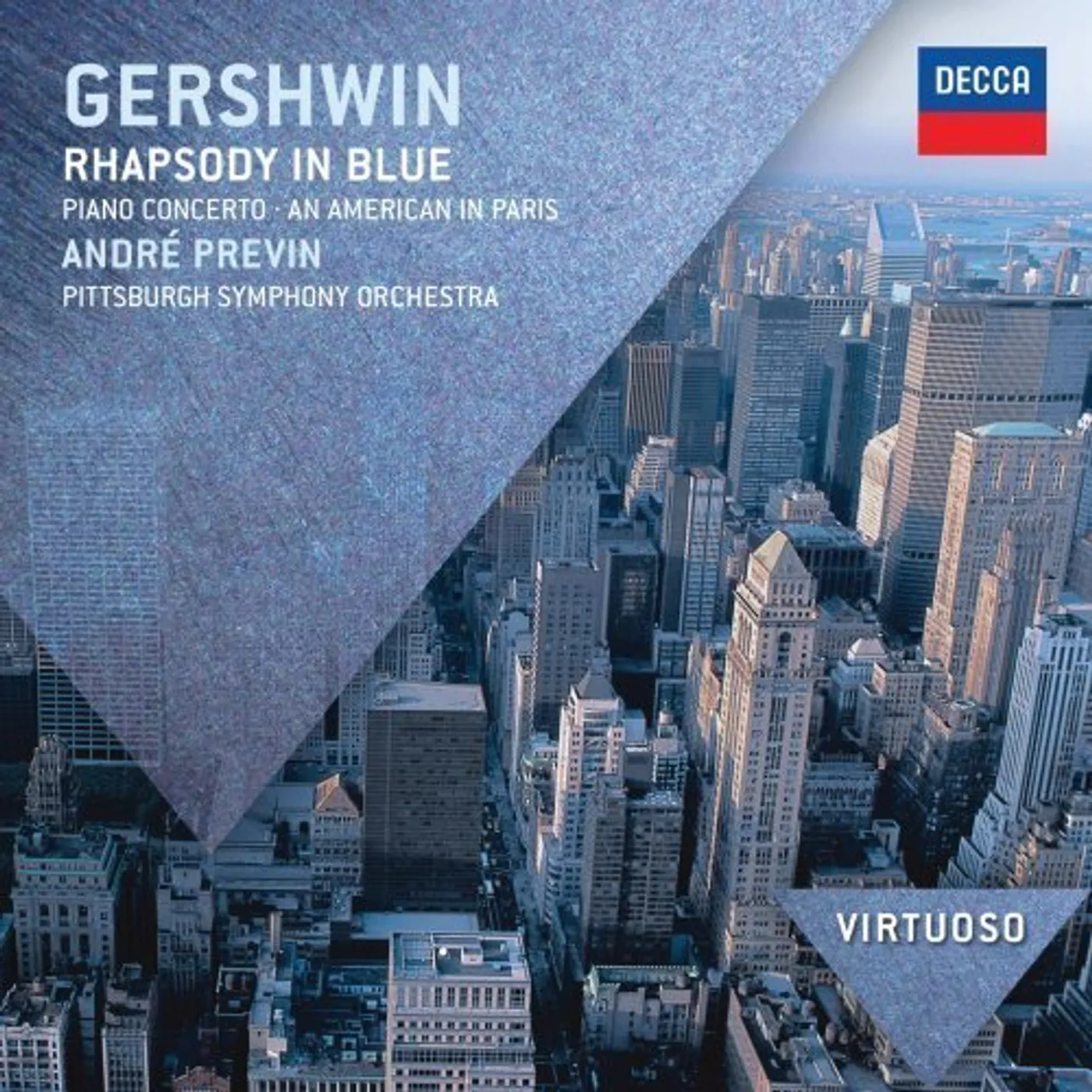 Andre Previn GERSHWIN: RHAPSODY IN BLUE AN AMERICAN IN PARIS Vinyl Record