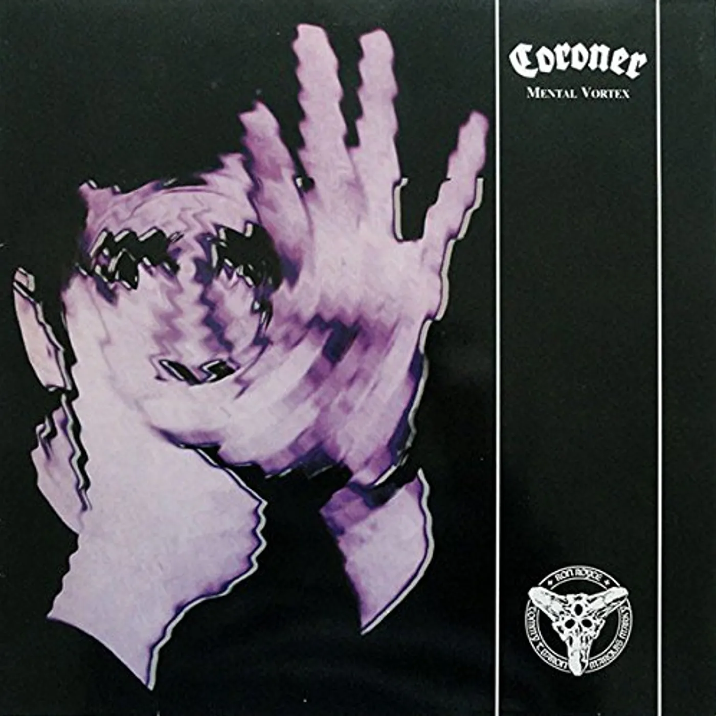 Coroner MENTAL VORTEX - Limited Edition Purple Colored Vinyl Record