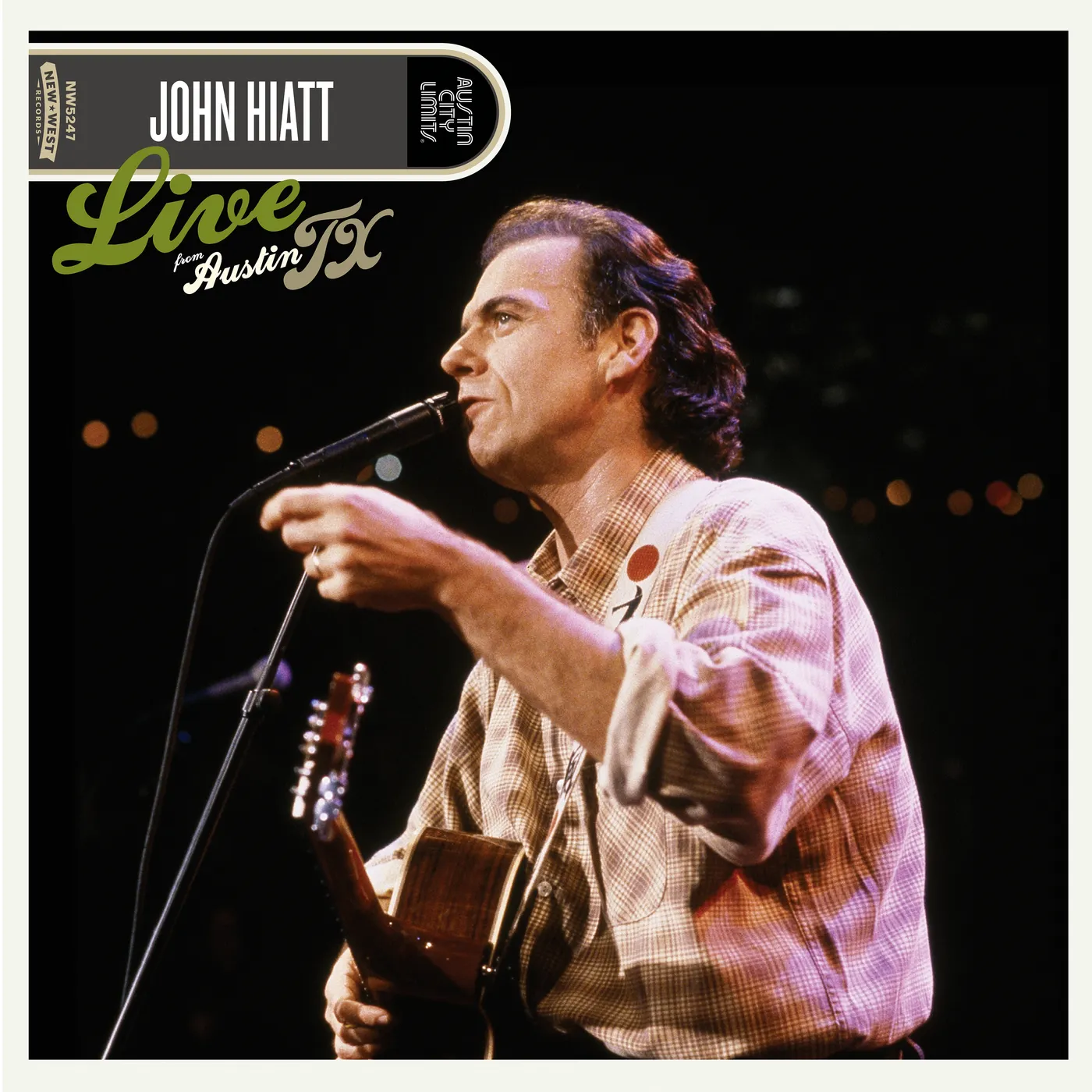 John Hiatt Live from Austin TX Vinyl Record
