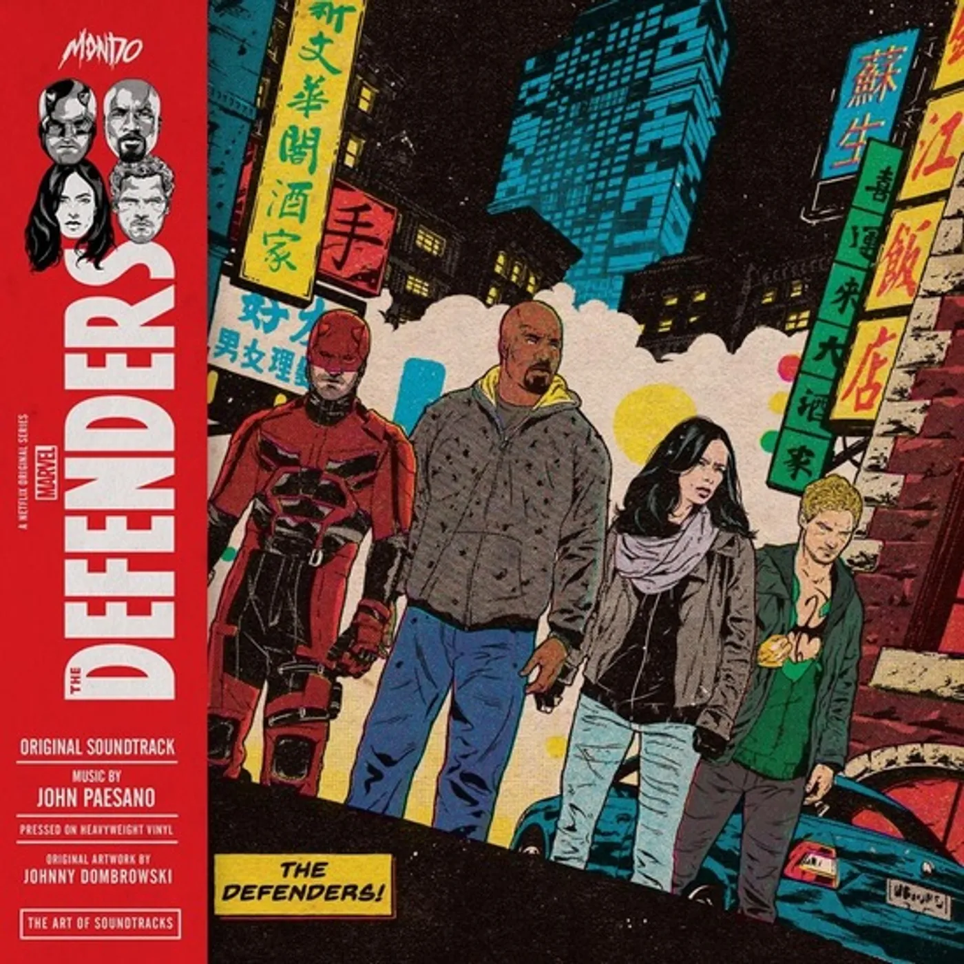 John Paesano THE DEFENDERS / Original Soundtrack Vinyl Record