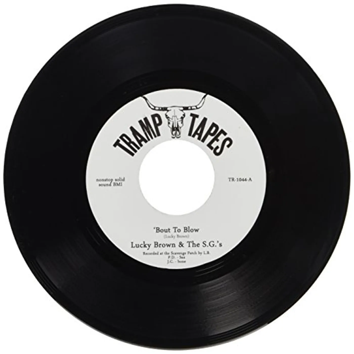 Lucky Brown BOUT TO BLOW Vinyl Record