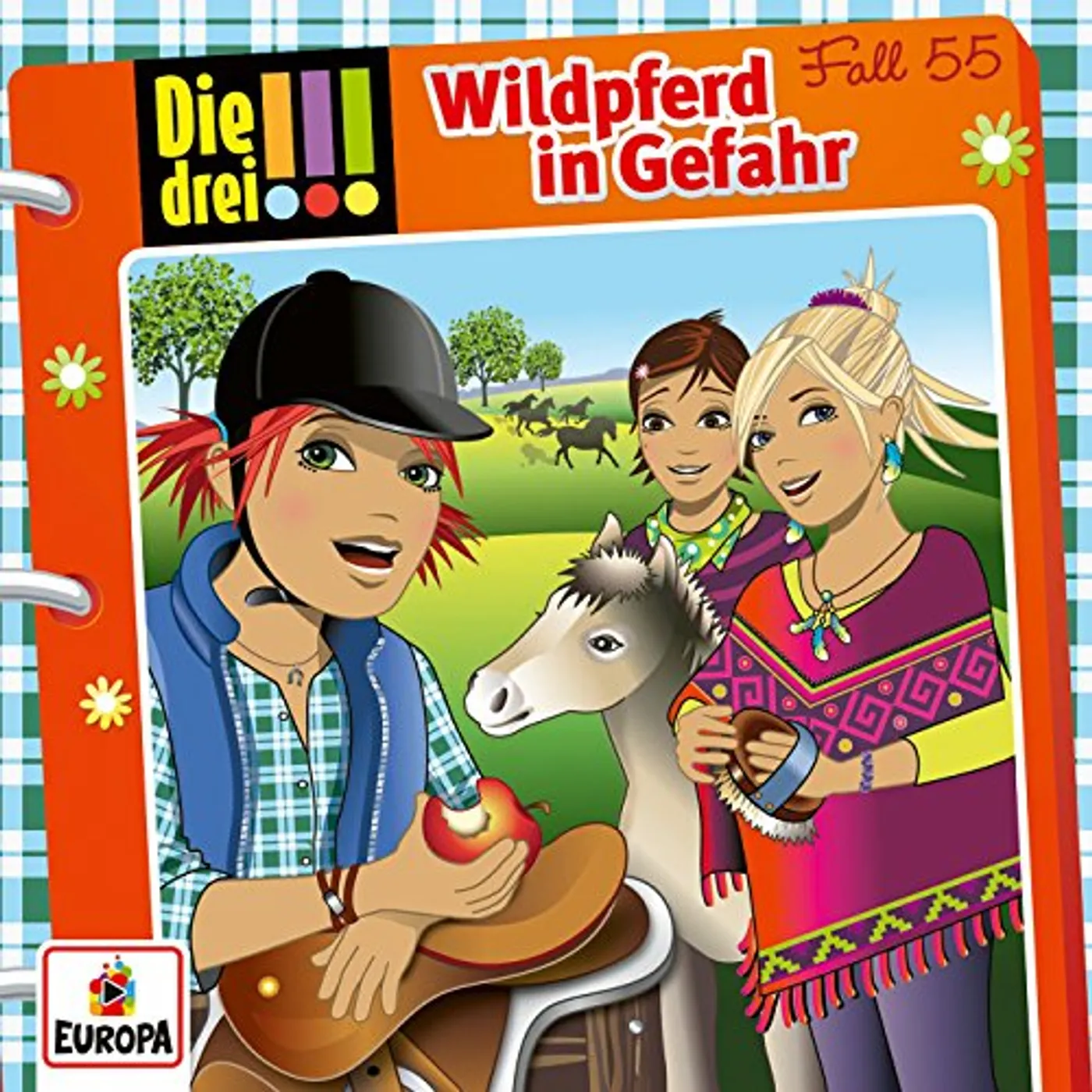 Die drei 055 / WILDPFERD IN GEFAHR CD