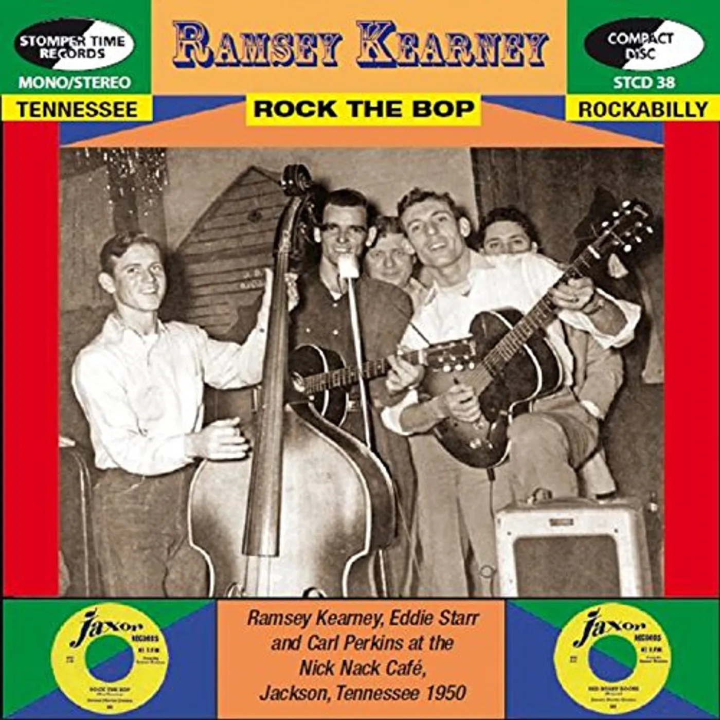 Ramsey Kearney ROCK THE BOP: TENNESSEE ROCKABILLY CD