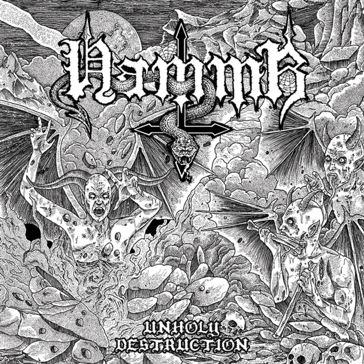 Hammr Unholy Destruction Vinyl Record