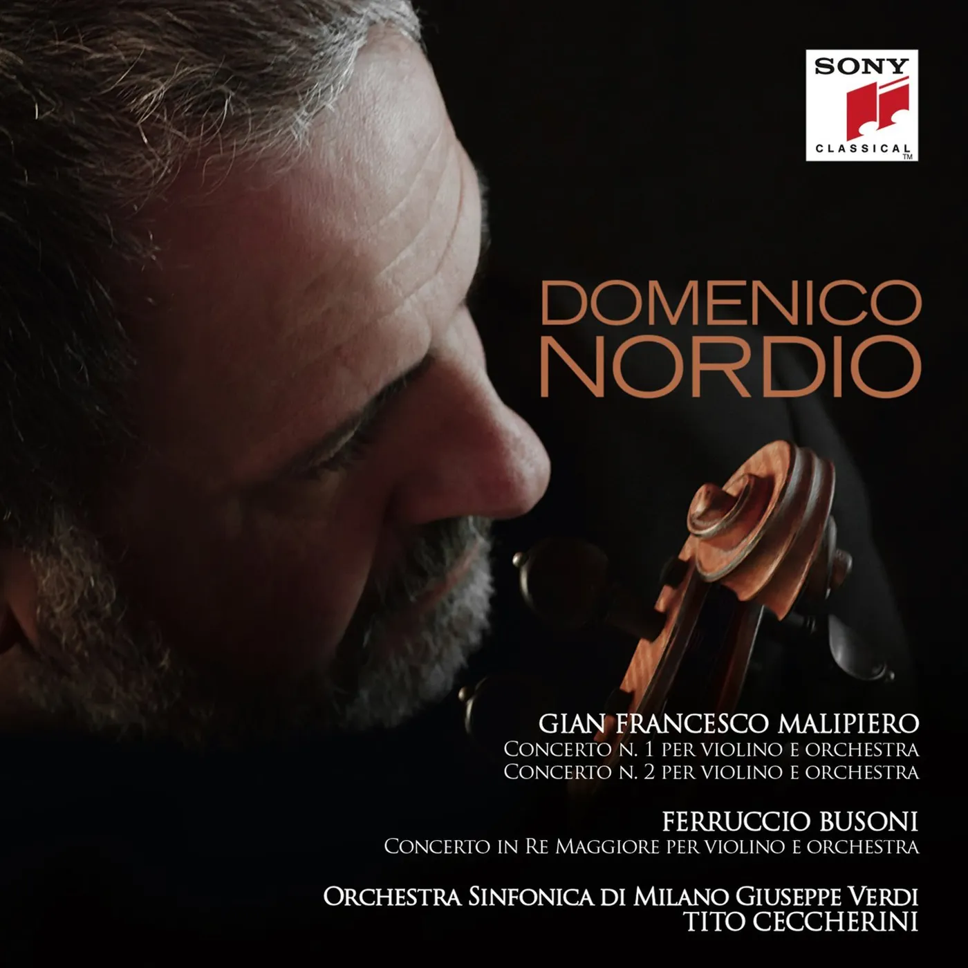 Domenico Nordio MALIPIERO / BUSONI: VIOLIN CONCERTOS CD