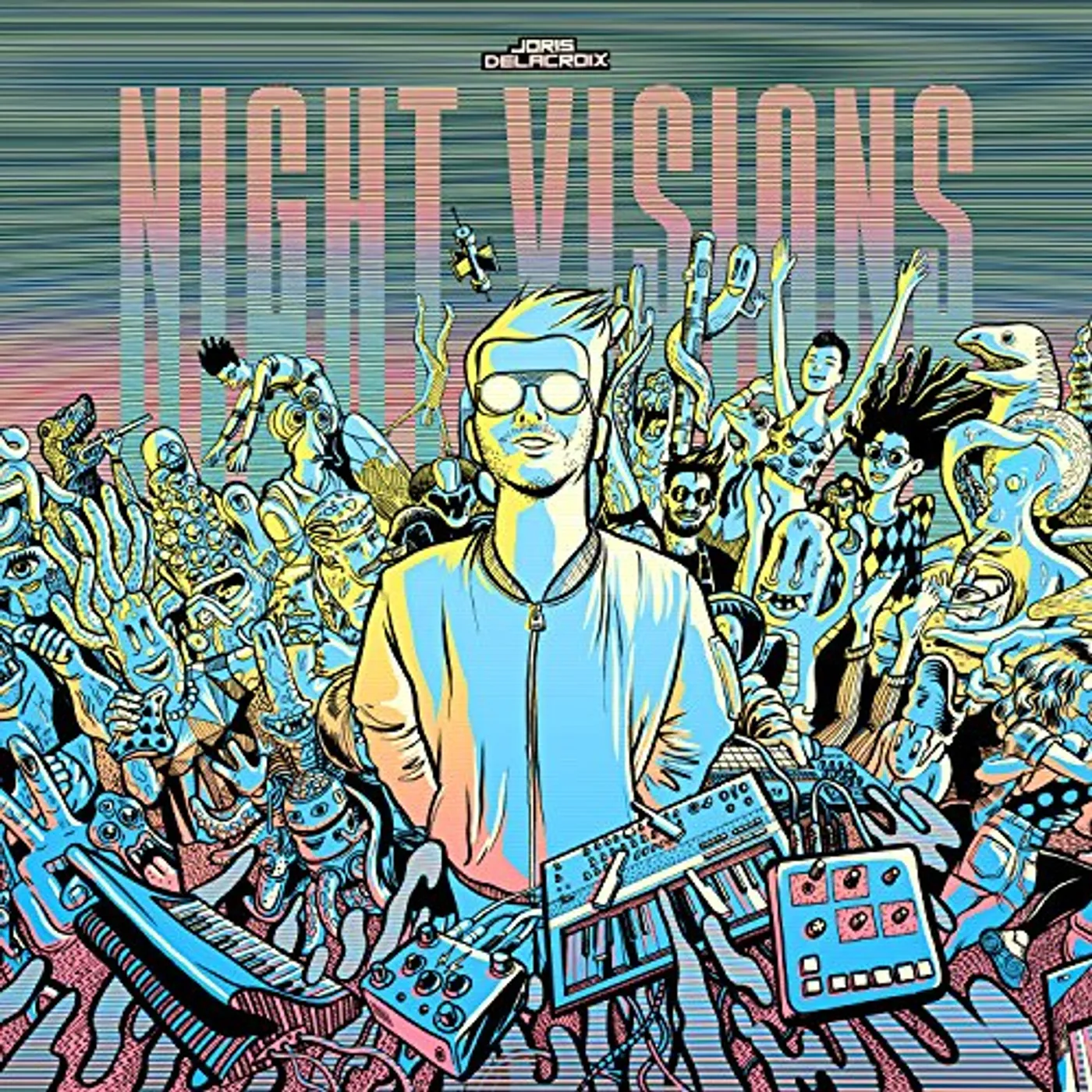 Joris Delacroix NIGHT VISIONS Vinyl Record