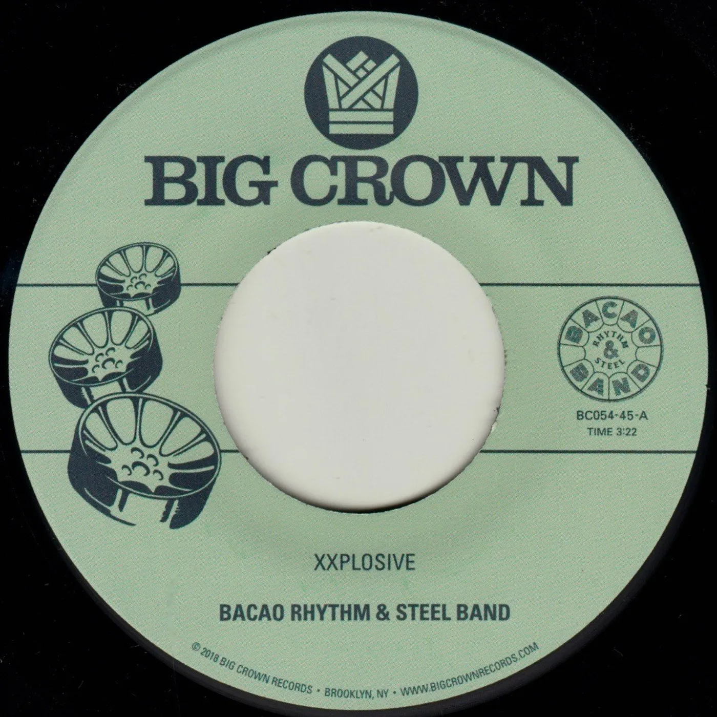 Bacao Rhythm & Steel Band XXPLOSIVE / BURN Vinyl Record