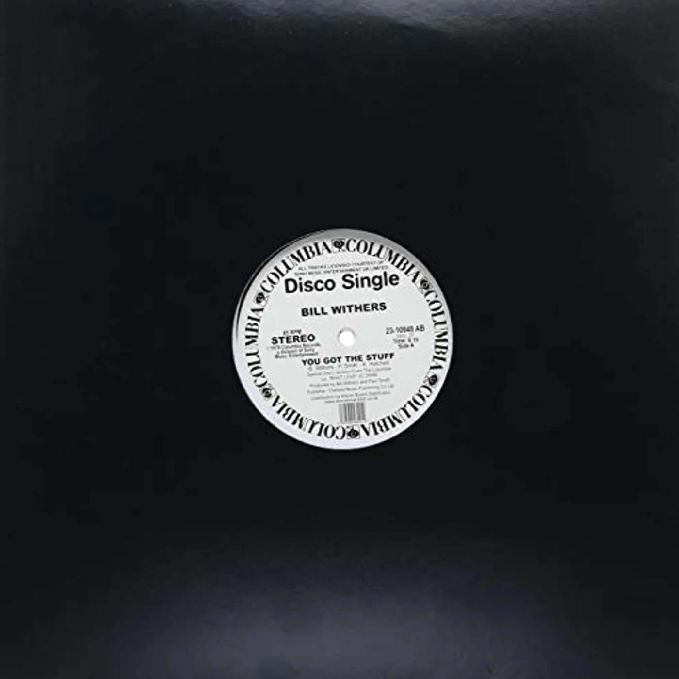 Bill Withers You Got The Stuff / Look To Each Other For Love Vinyl Record