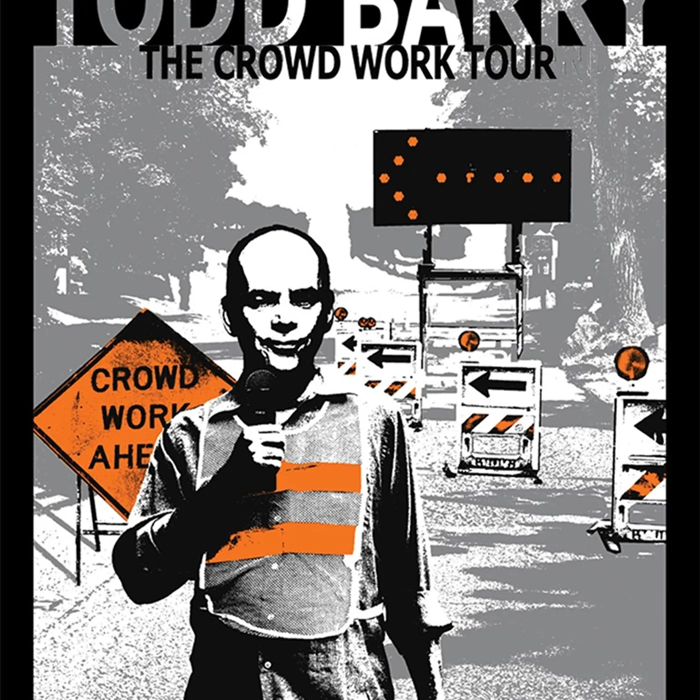 Todd Barry CROWD WORK TOUR DVD