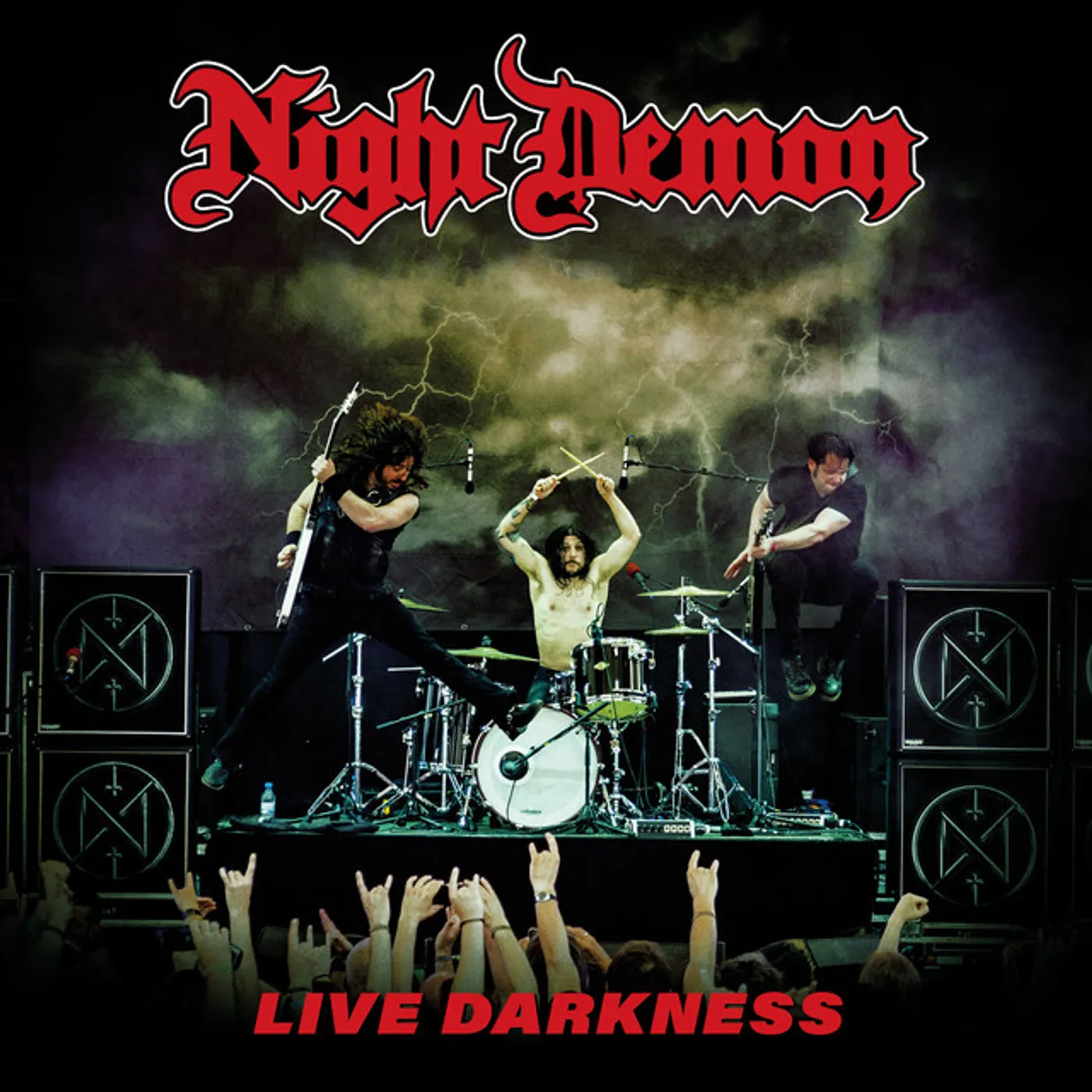 Night Demon Live Darkness Vinyl Record