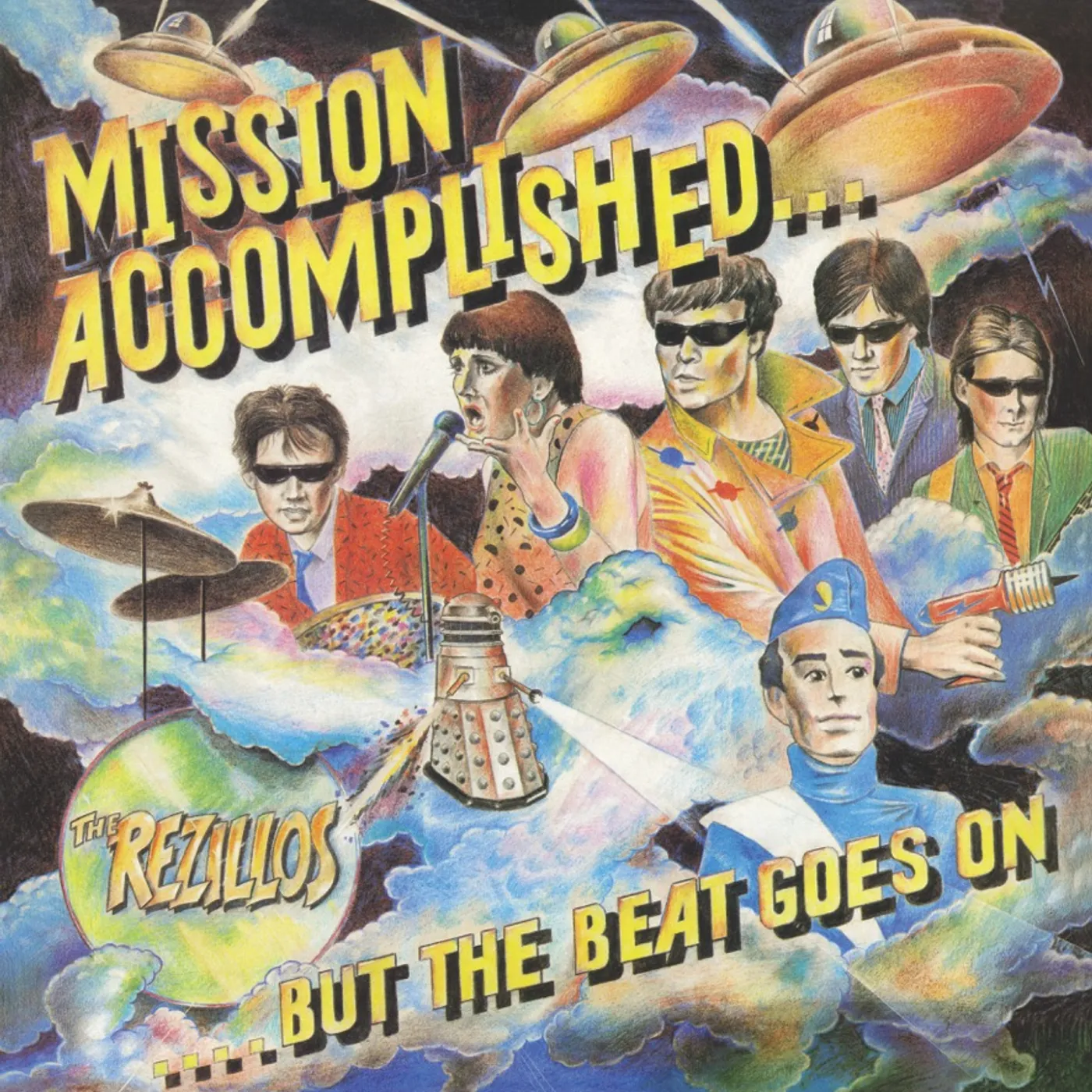 The Rezillos MISSION ACCOMPLISHED Vinyl Record
