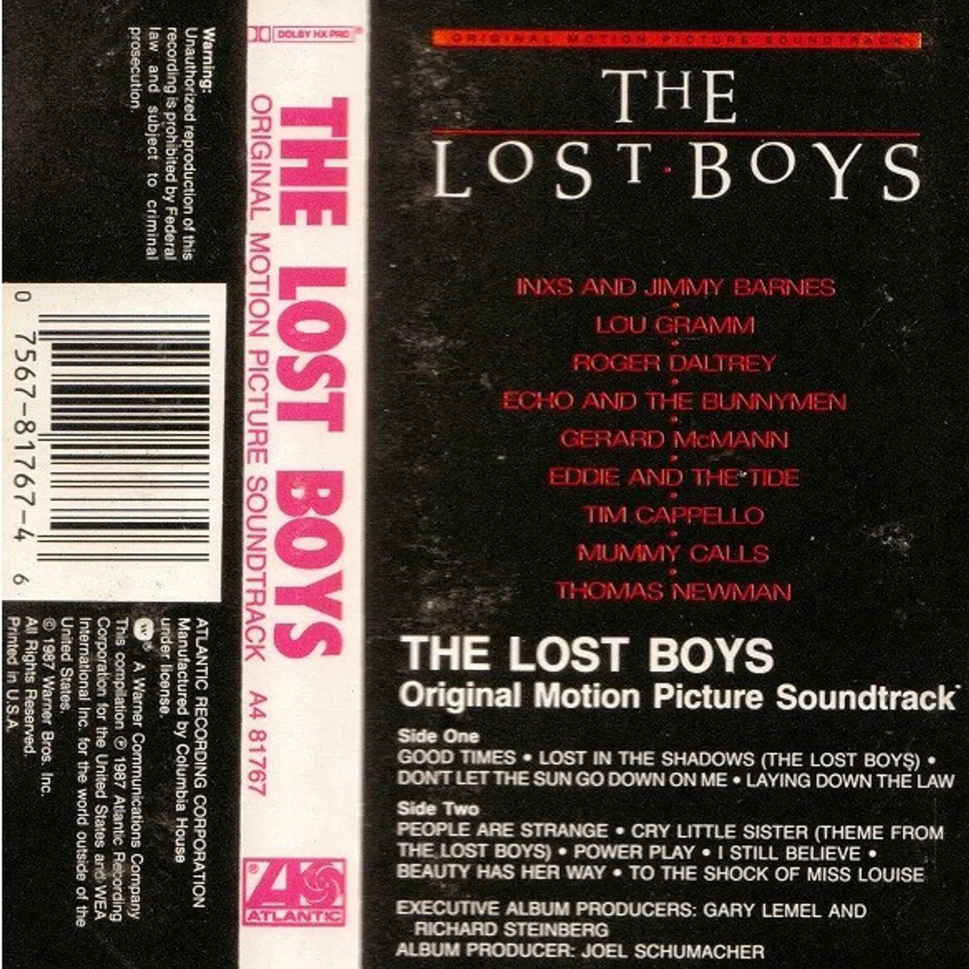 LOST BOYS / O.S.T. Vinyl Record