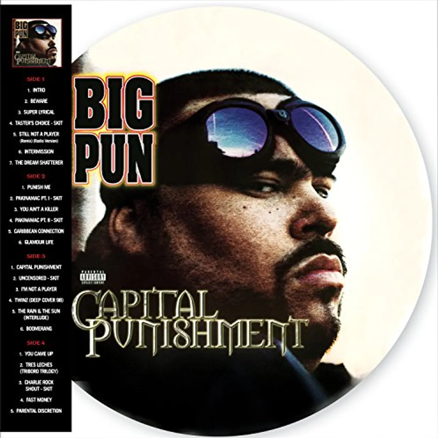 Big Pun CAPITAL PUNISHMENT (20TH ANNIVERSARY PICTURE DISC) Vinyl Record