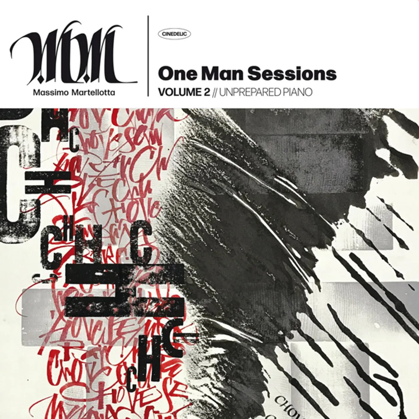 Massimo Martellotta ONE MAN SESSIONS VOLUME 2: UNPREPARED PIANO Vinyl Record