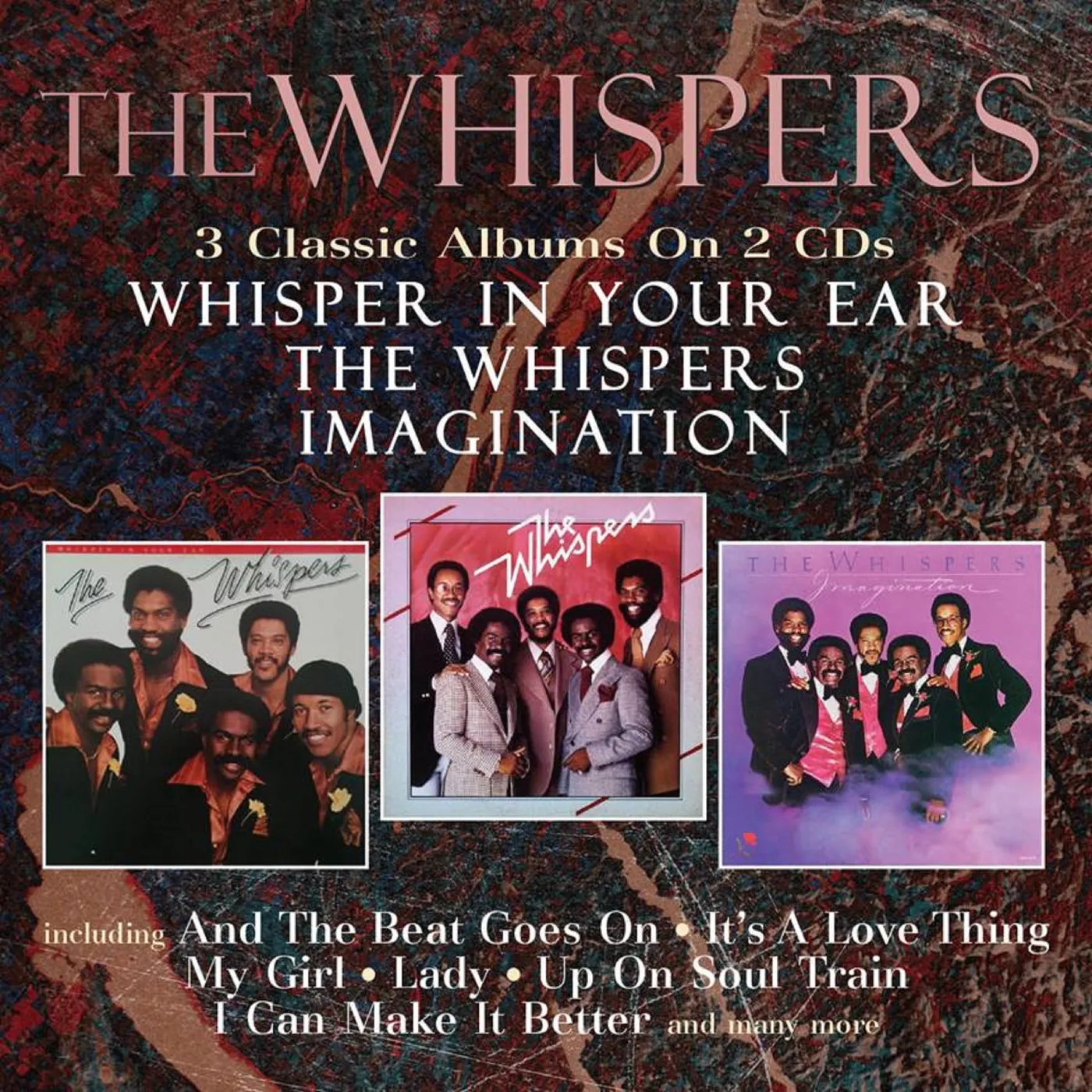 WHISPER IN YOUR EAR / WHISPERS / IMAGINATION CD