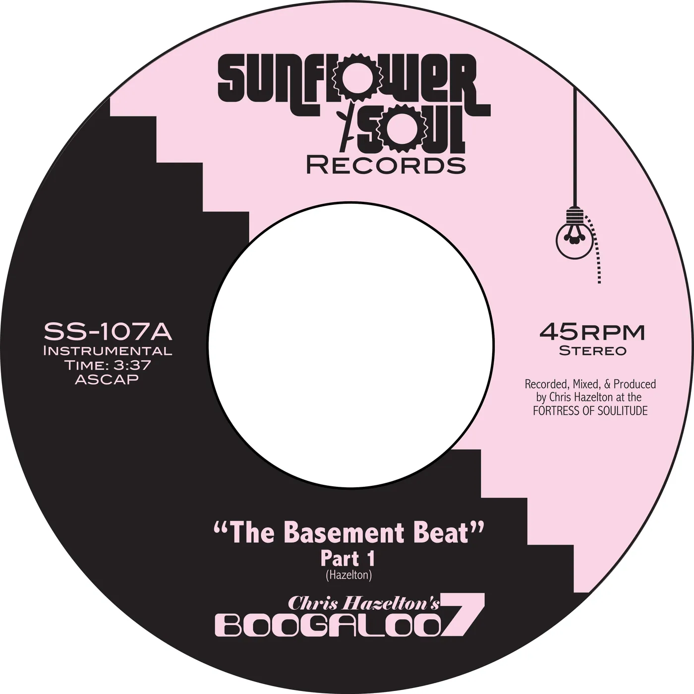 Chris Hazelton's Boogaloo 7 BASEMENT BEAT PARTS 1 & 2 Vinyl Record