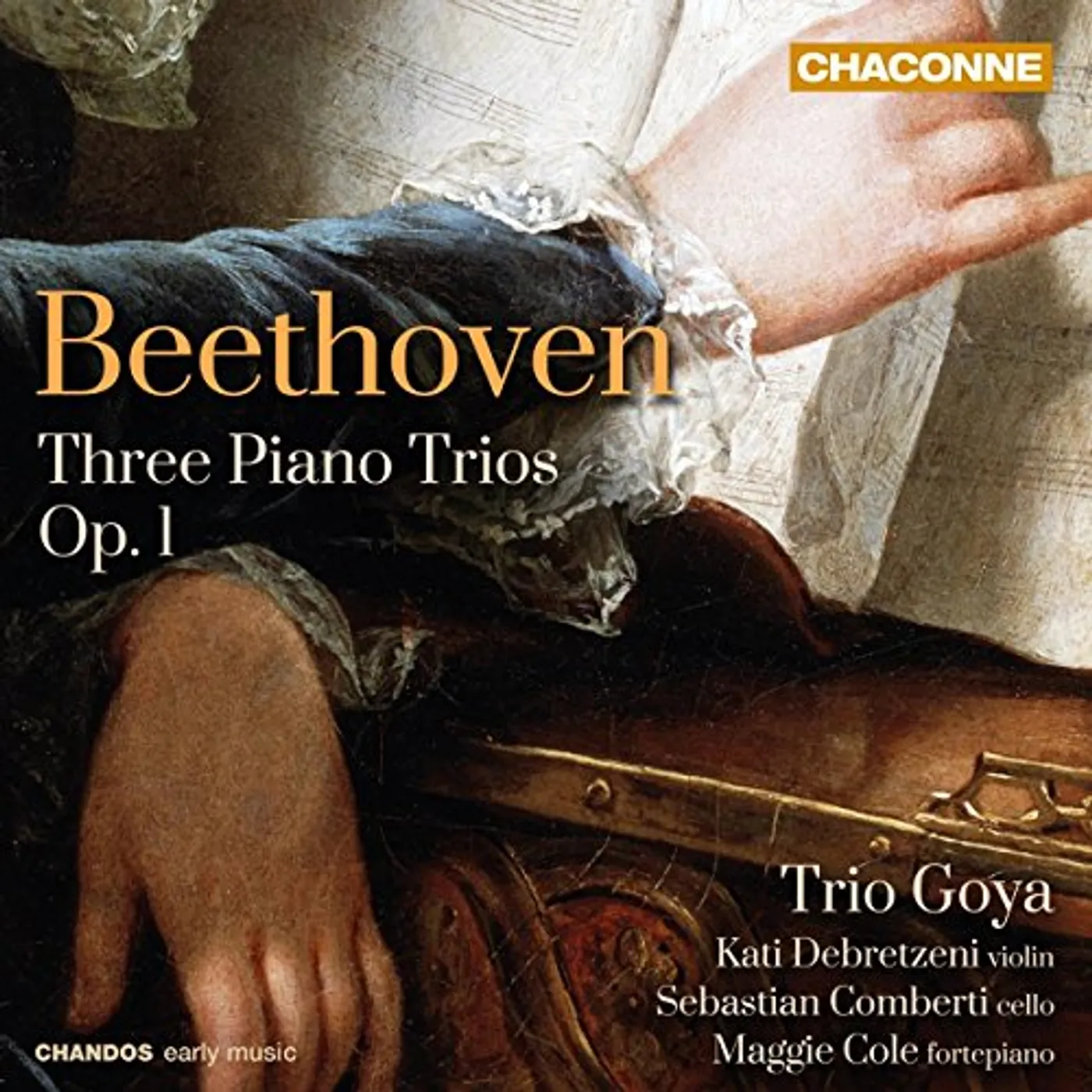 Ludwig van Beethoven THREE PIANO TRIOS 1 CD