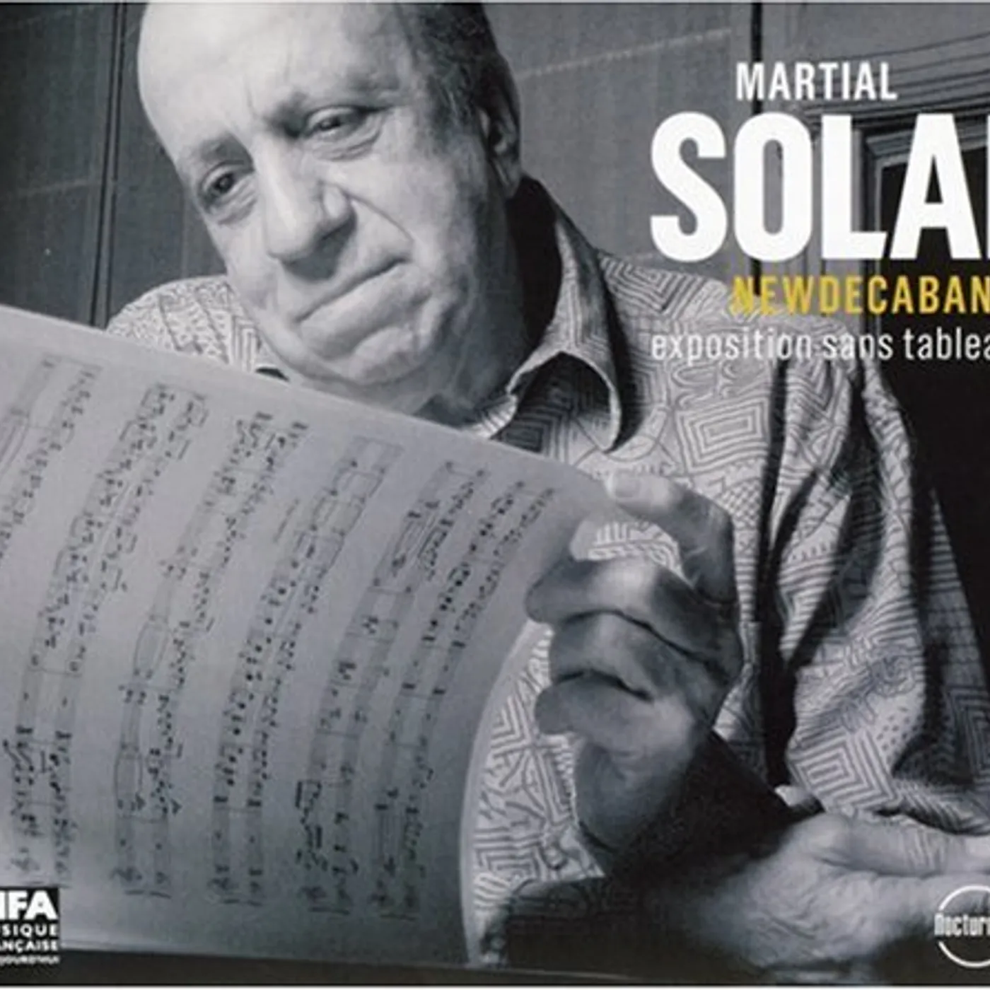 Martial Solal EXPOSITION SANS TABLEAU CD