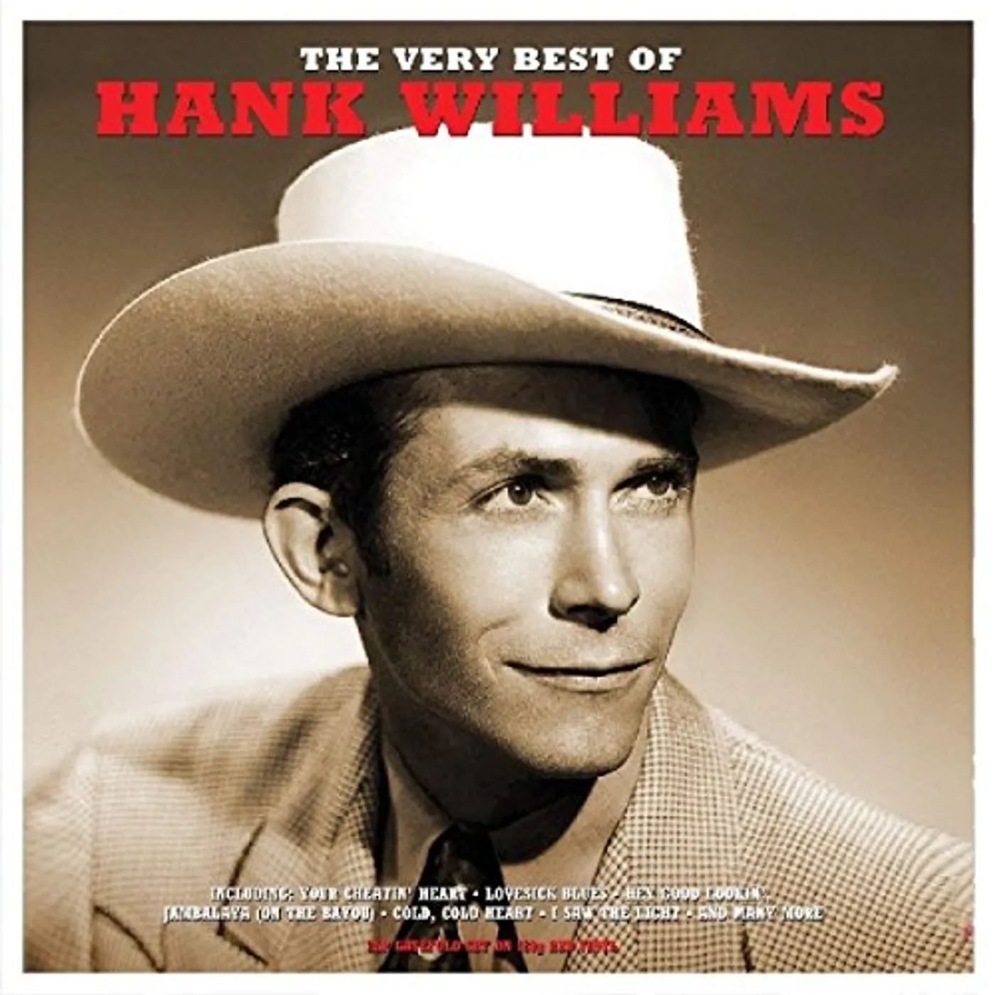 Hank Williams VERY BEST OF Vinyl Record