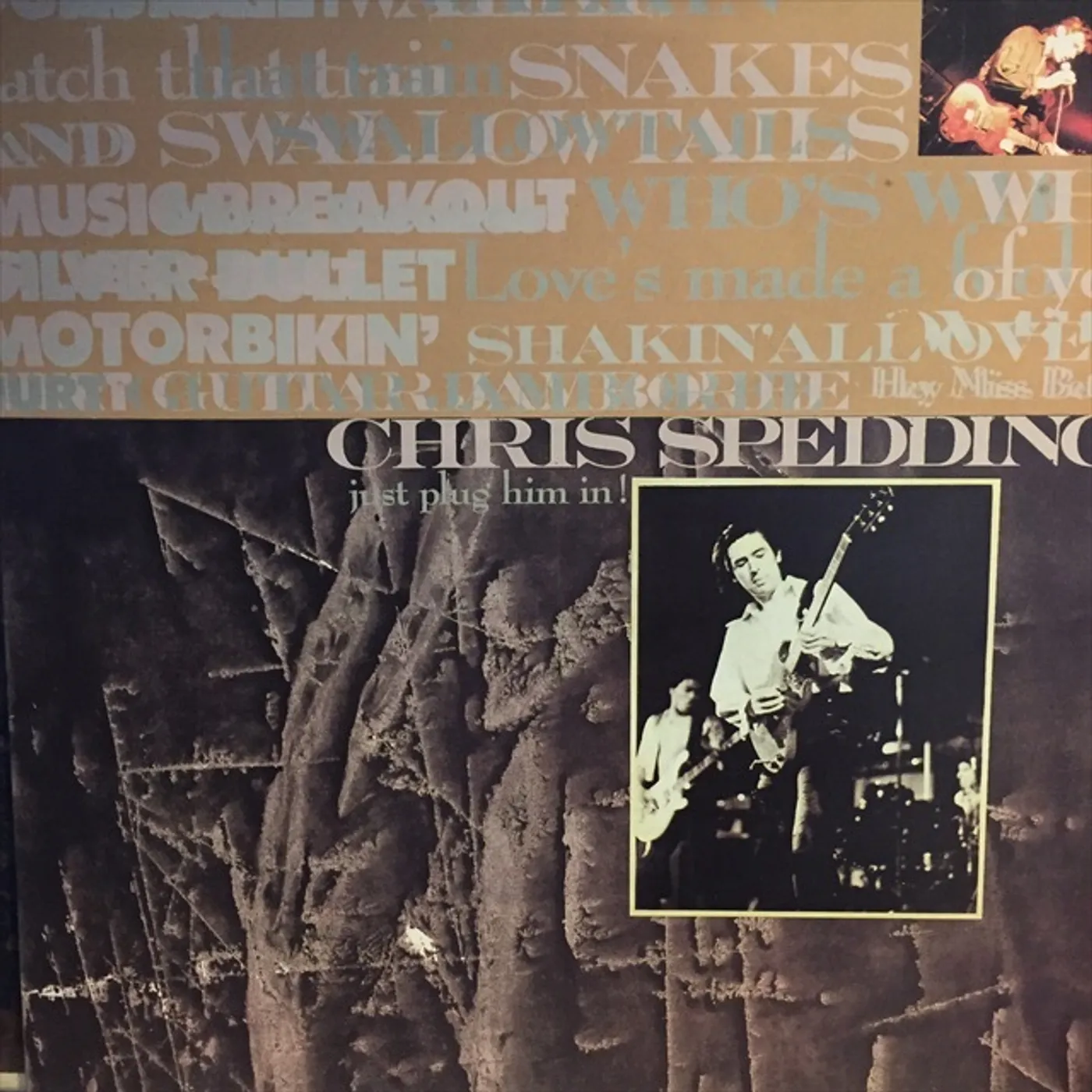 Chris Spedding JUST PLUG HIM IN CD
