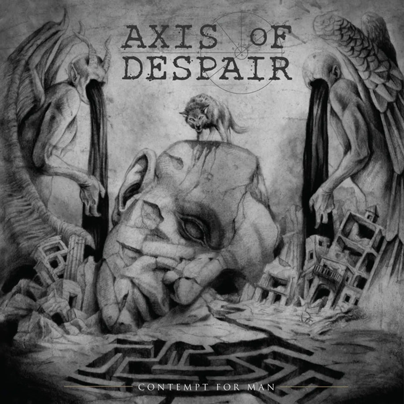 Axis Of Despair Contempt for Man Vinyl Record