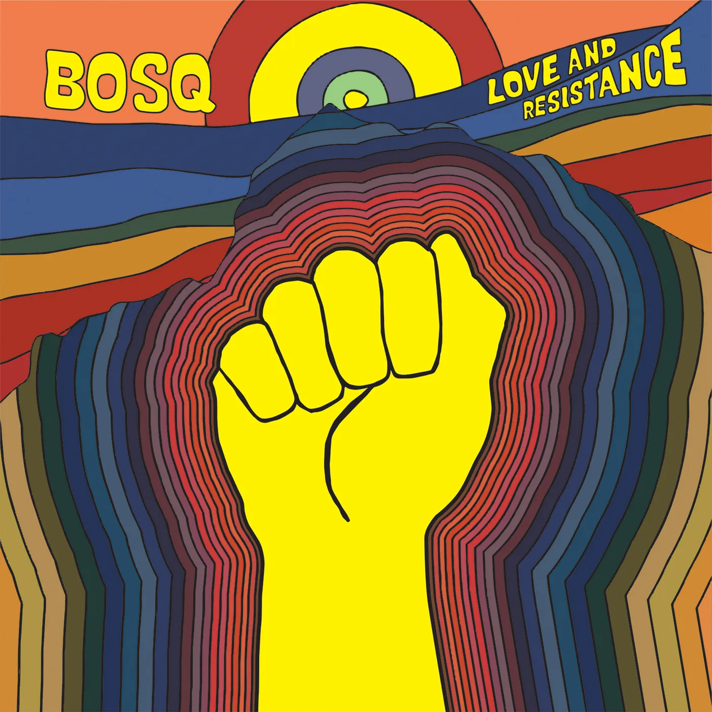 Bosq Of Whiskey Barons Love and Resistance Vinyl Record