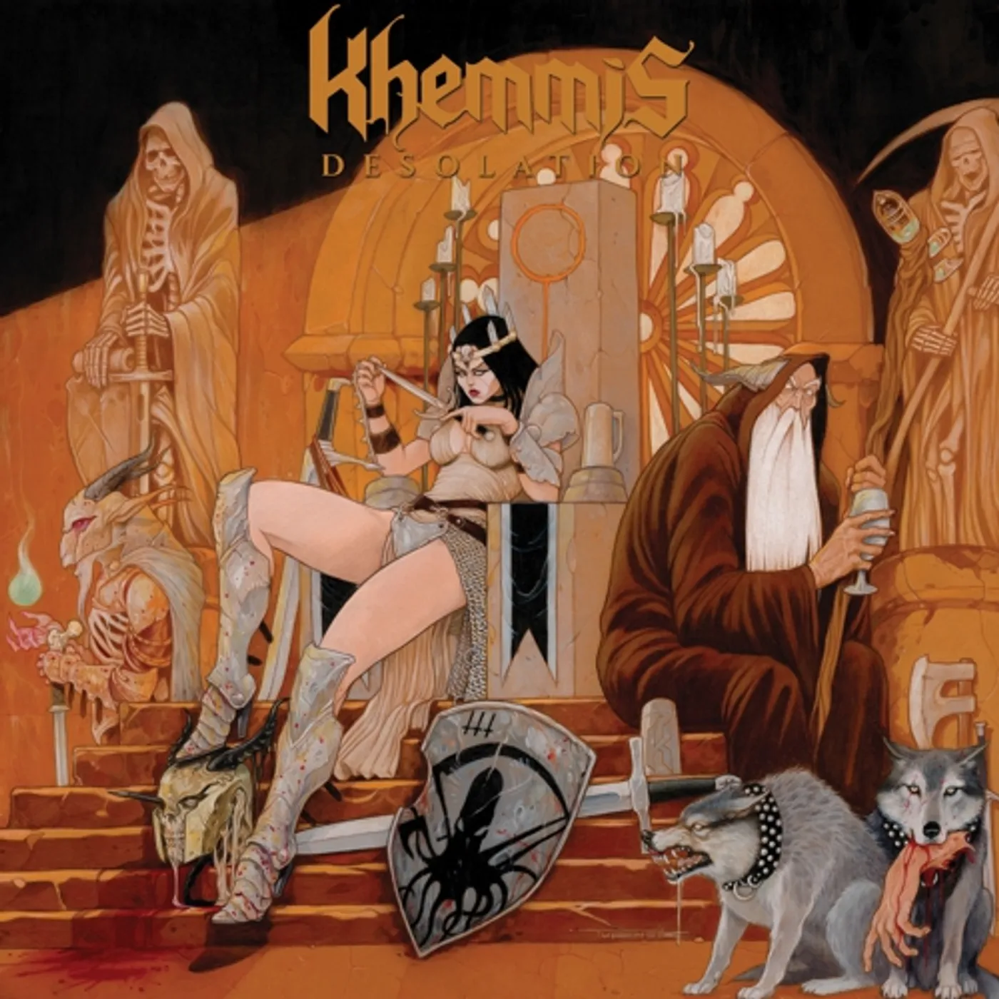 Khemmis DESOLATION (COLORED VINYL) Vinyl Record