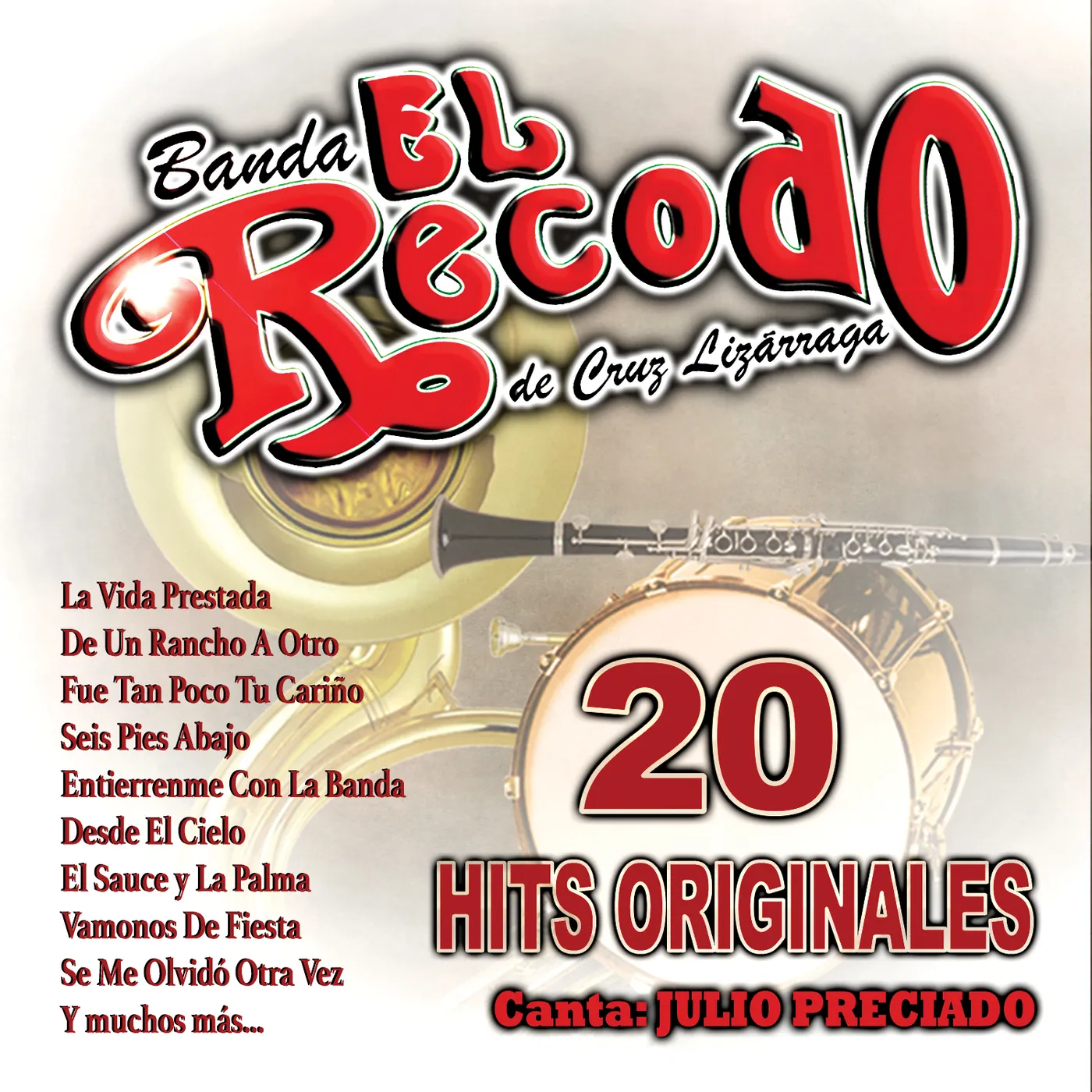 Banda El Recodo 20 HITS ORIGINALES CD