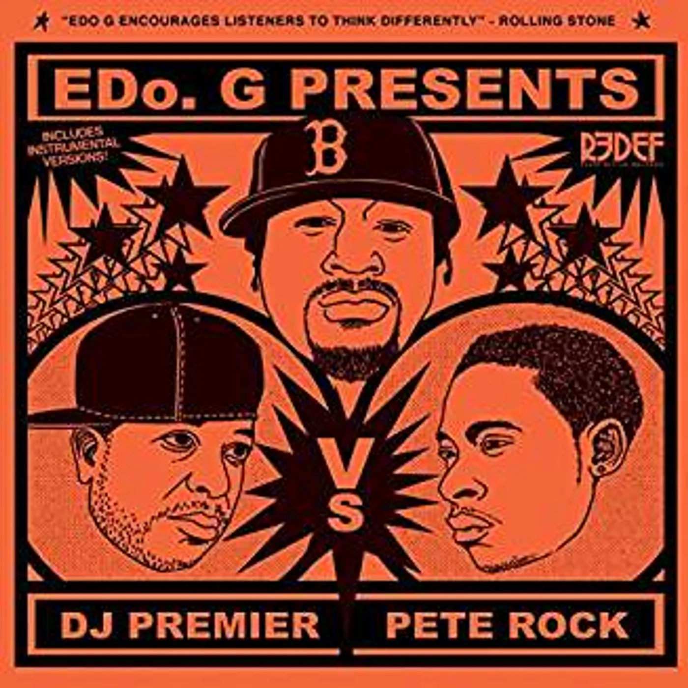 Edo. G PETE ROCK VS. DJ PREMIER CD