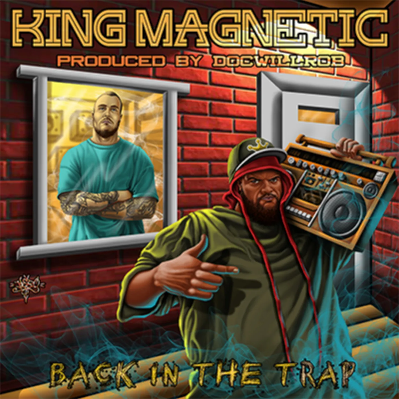 King Magnetic BACK IN THE TRAP CD