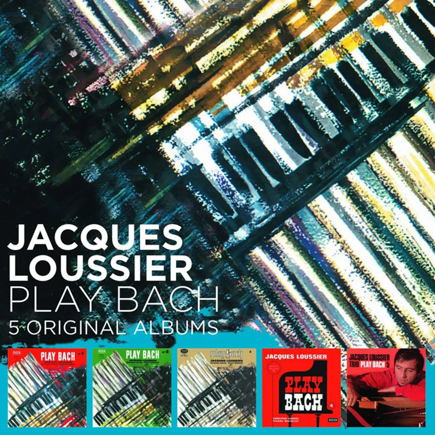 Jacques Loussier 5 ORIGINAL ALBUMS CD