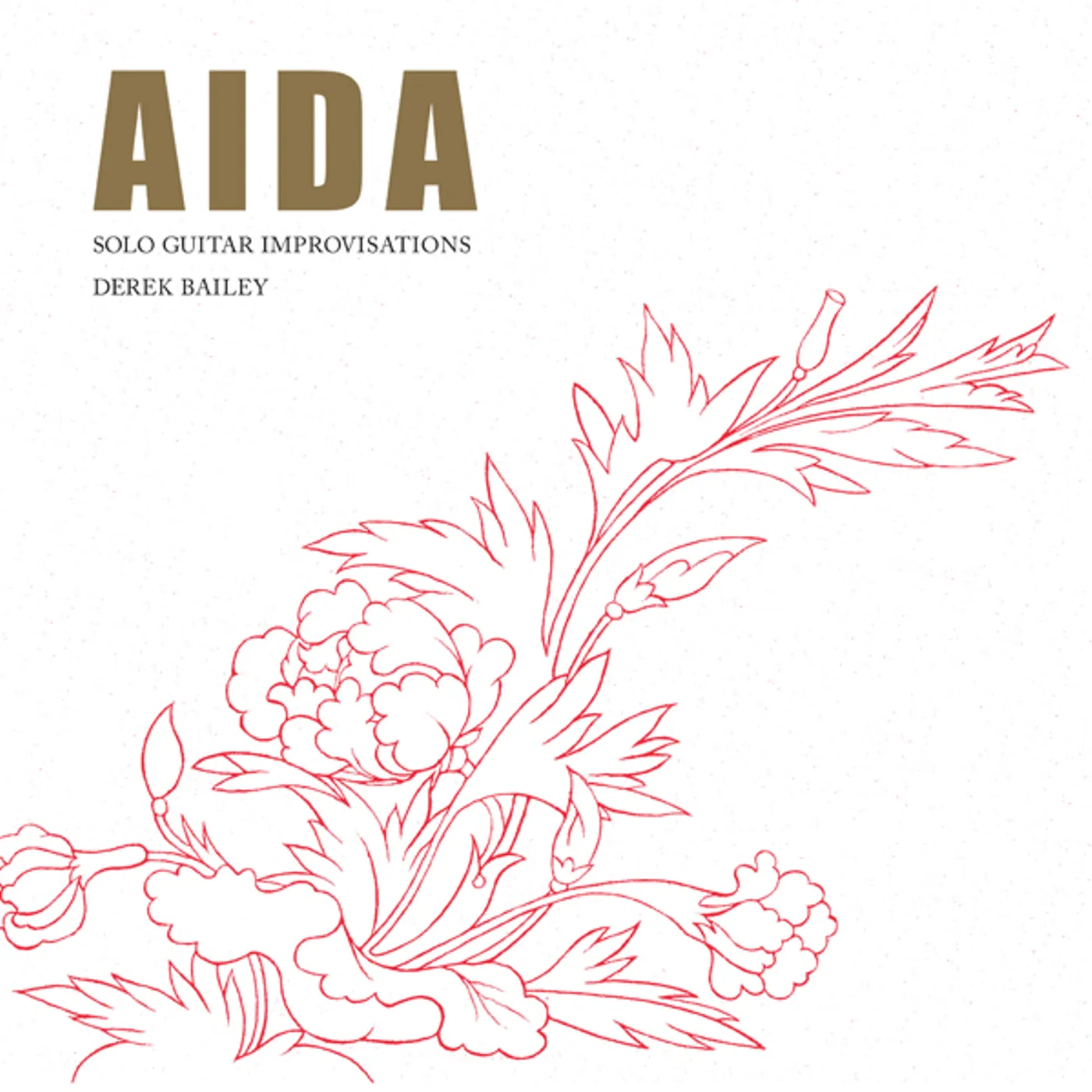 Derek Bailey AIDA Vinyl Record