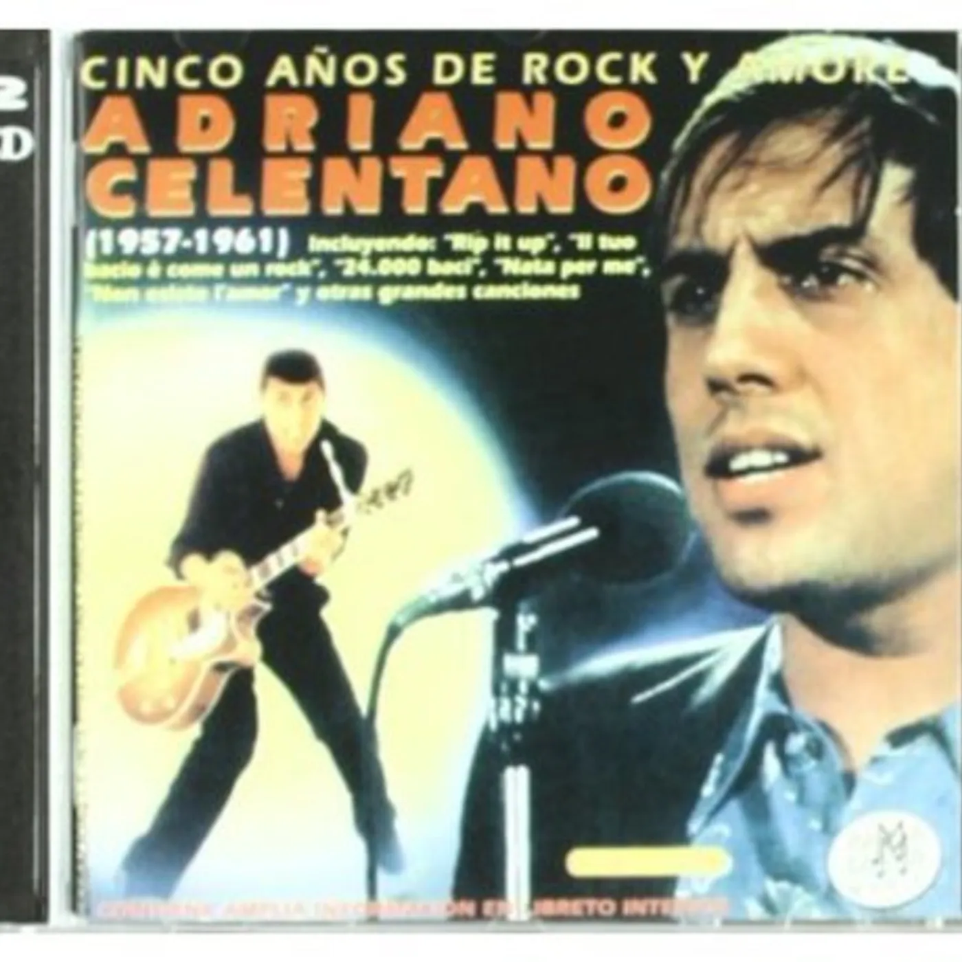 Adriano Celentano CINCO ANOS DE ROCK Y AMORE CD