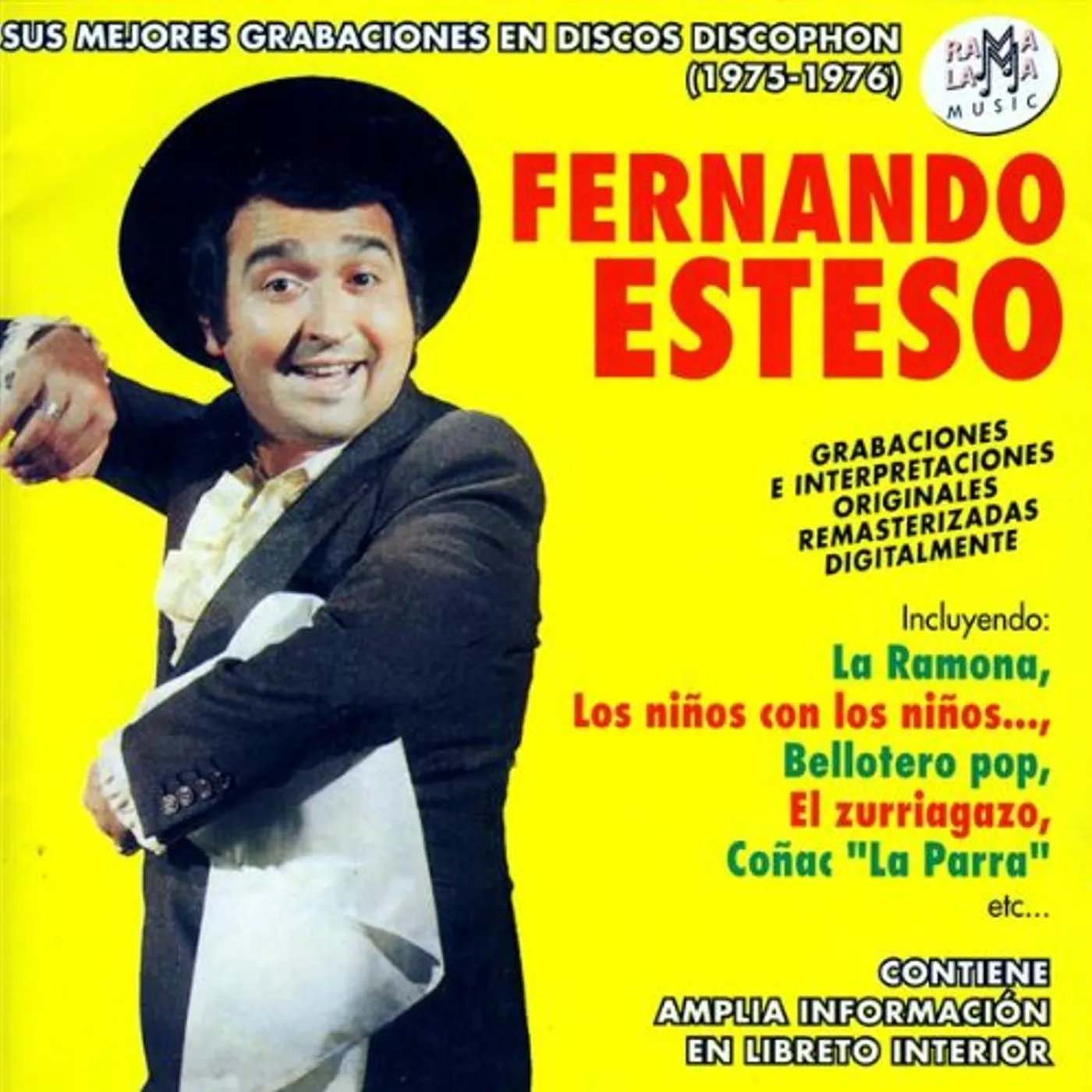 Fernando Esteso TODAS SUS GRABACIONES EN DISCOPHON CD
