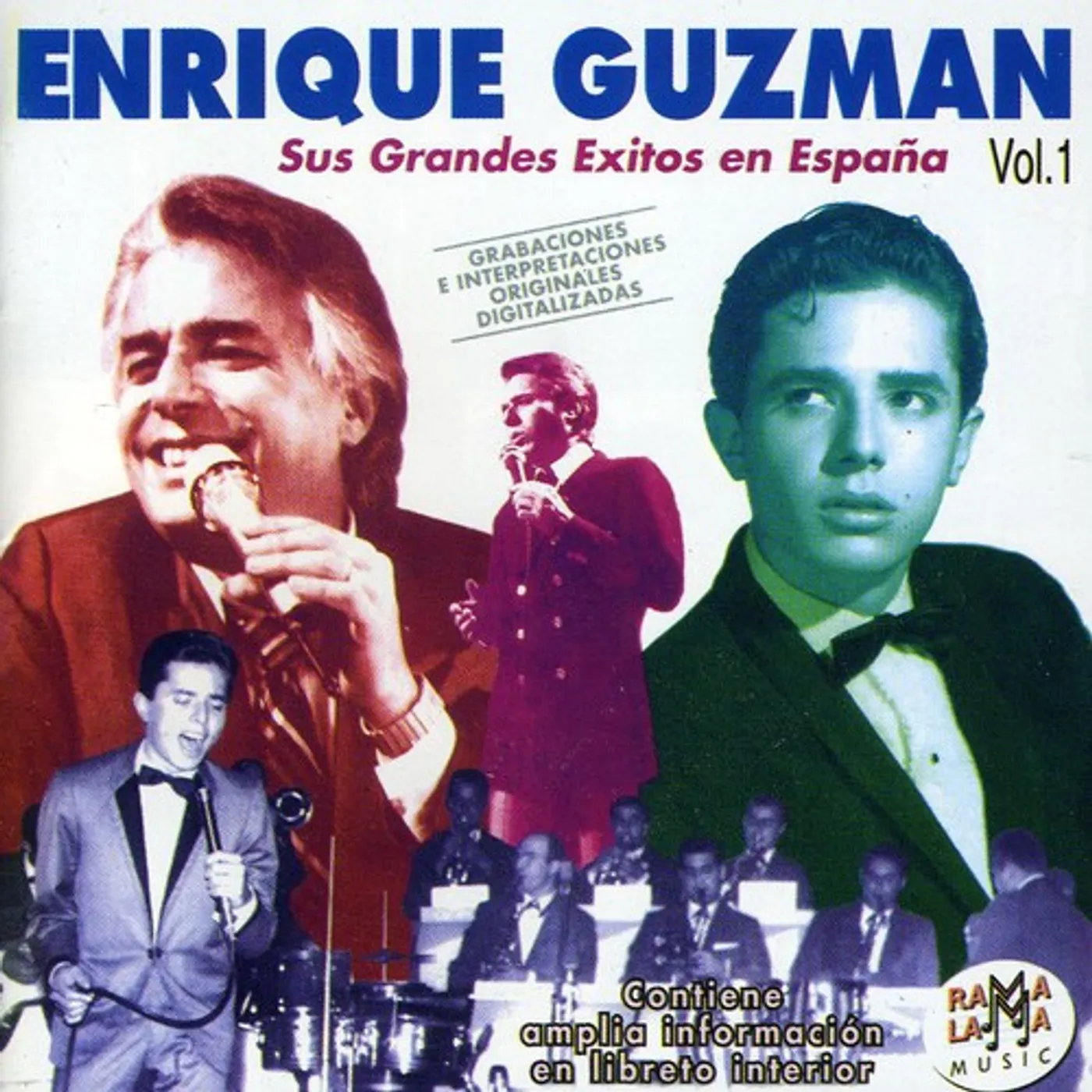 Enrique Guzman GRANDES EXITOS EN ESPANA CD