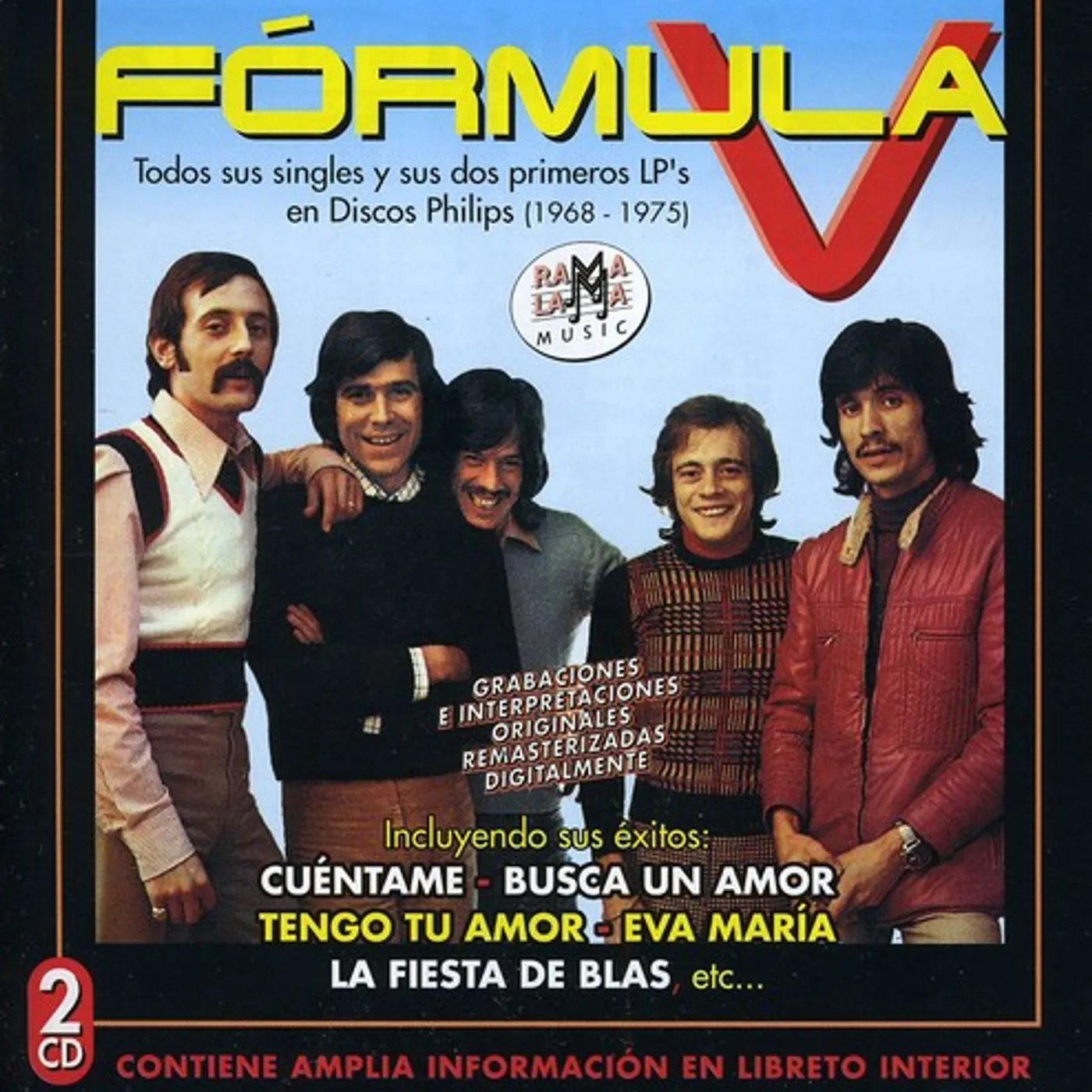 Formula V TODOS SUS SINGLES Y SUS DOS PRIMEROS LP'S EN CD