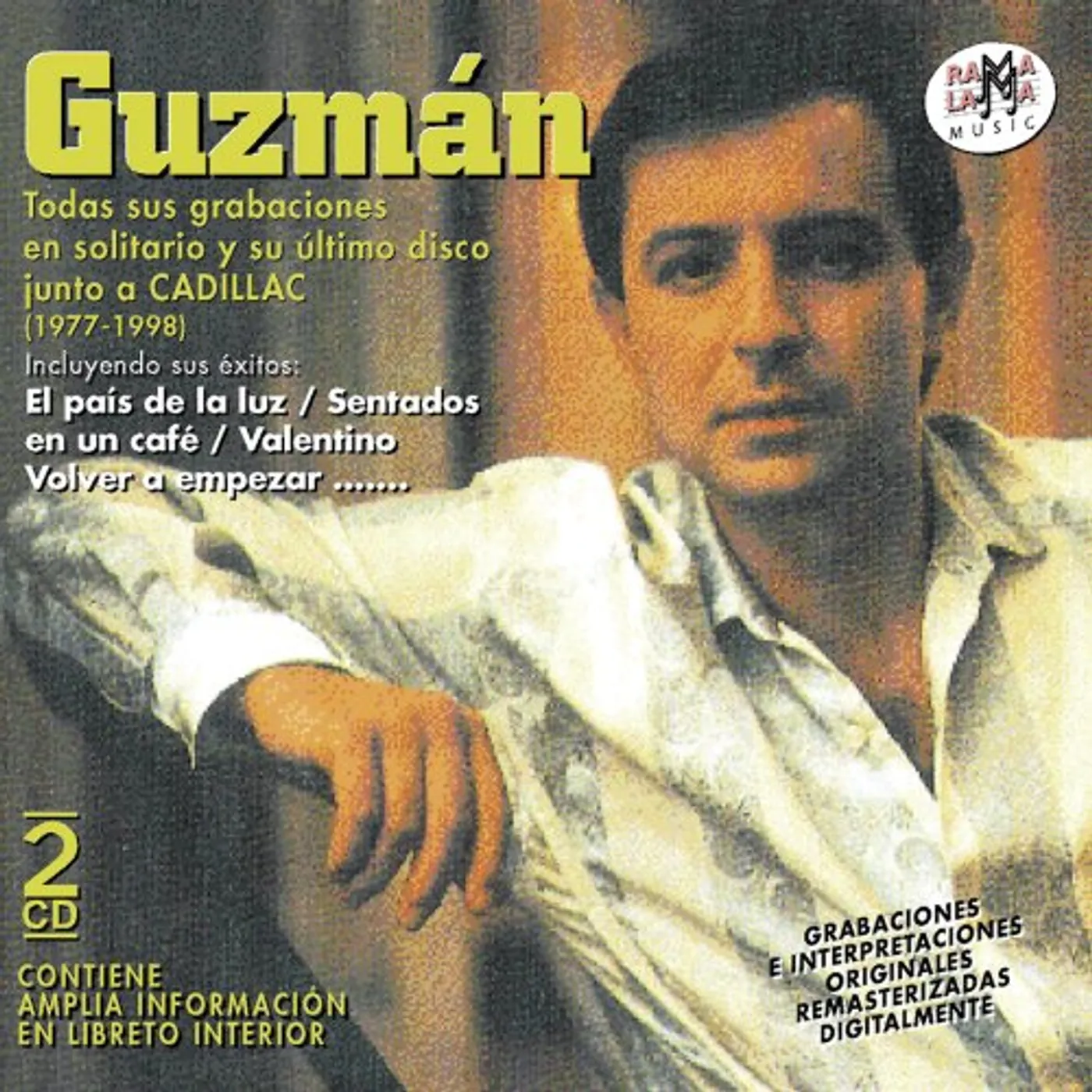Guzman TODAS SUS GRABACIONES EN SOLITARIO Y SU ULTIMO CD