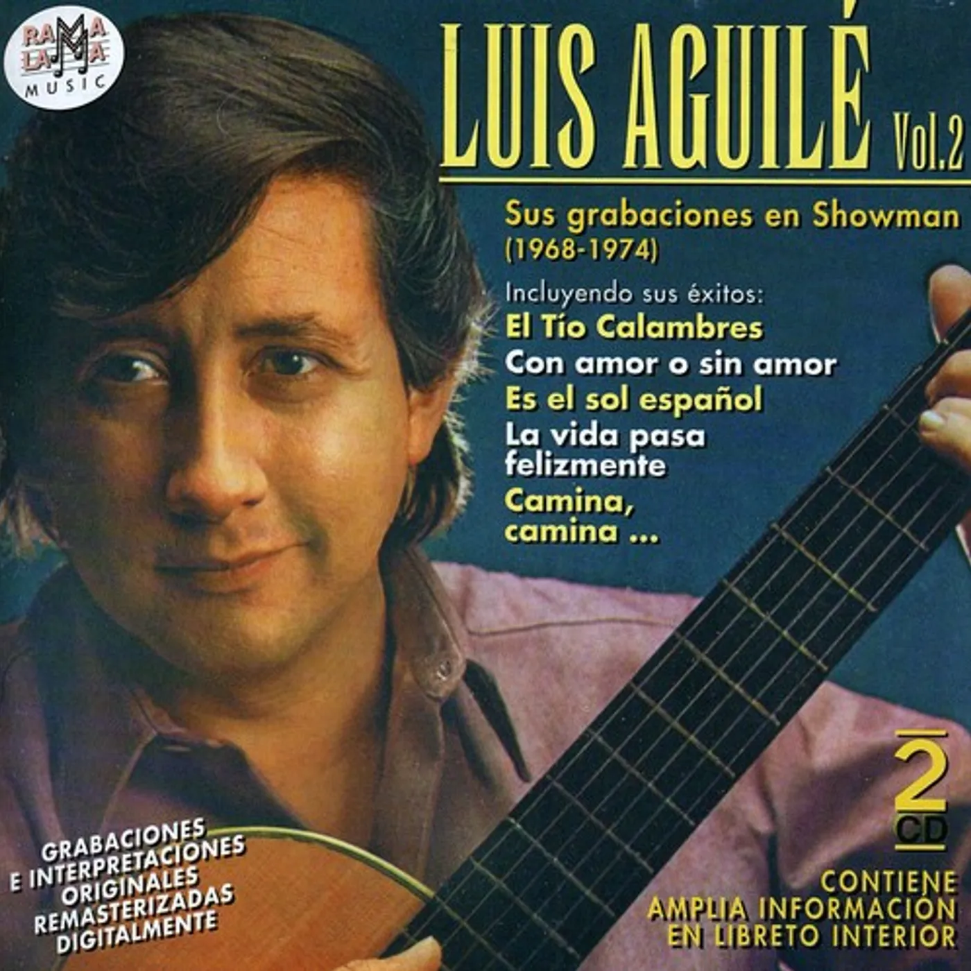 Luis Aguile SUS GRABACIONES EN SHOWMAN (1968-1973) CD