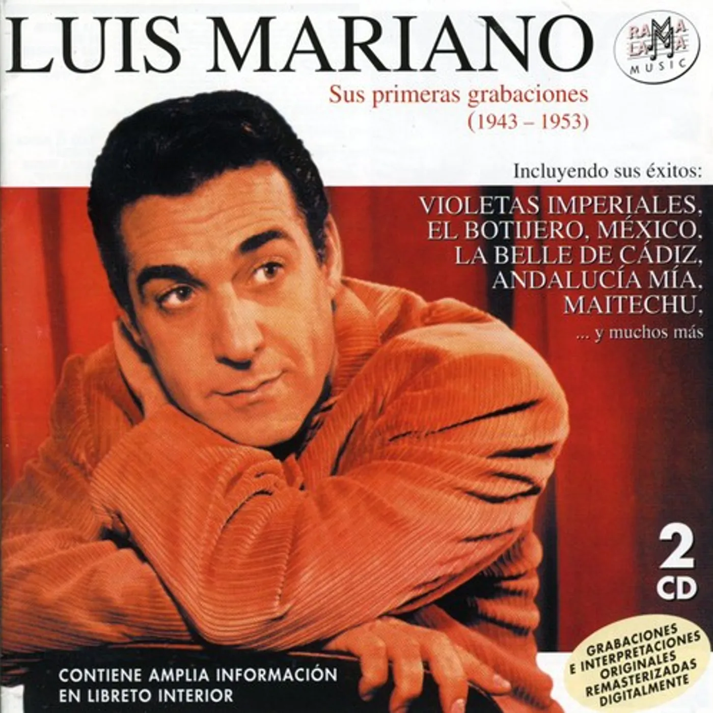 Luis Mariano SUS PRIMERAS GRABACIONES (1943-1953) CD